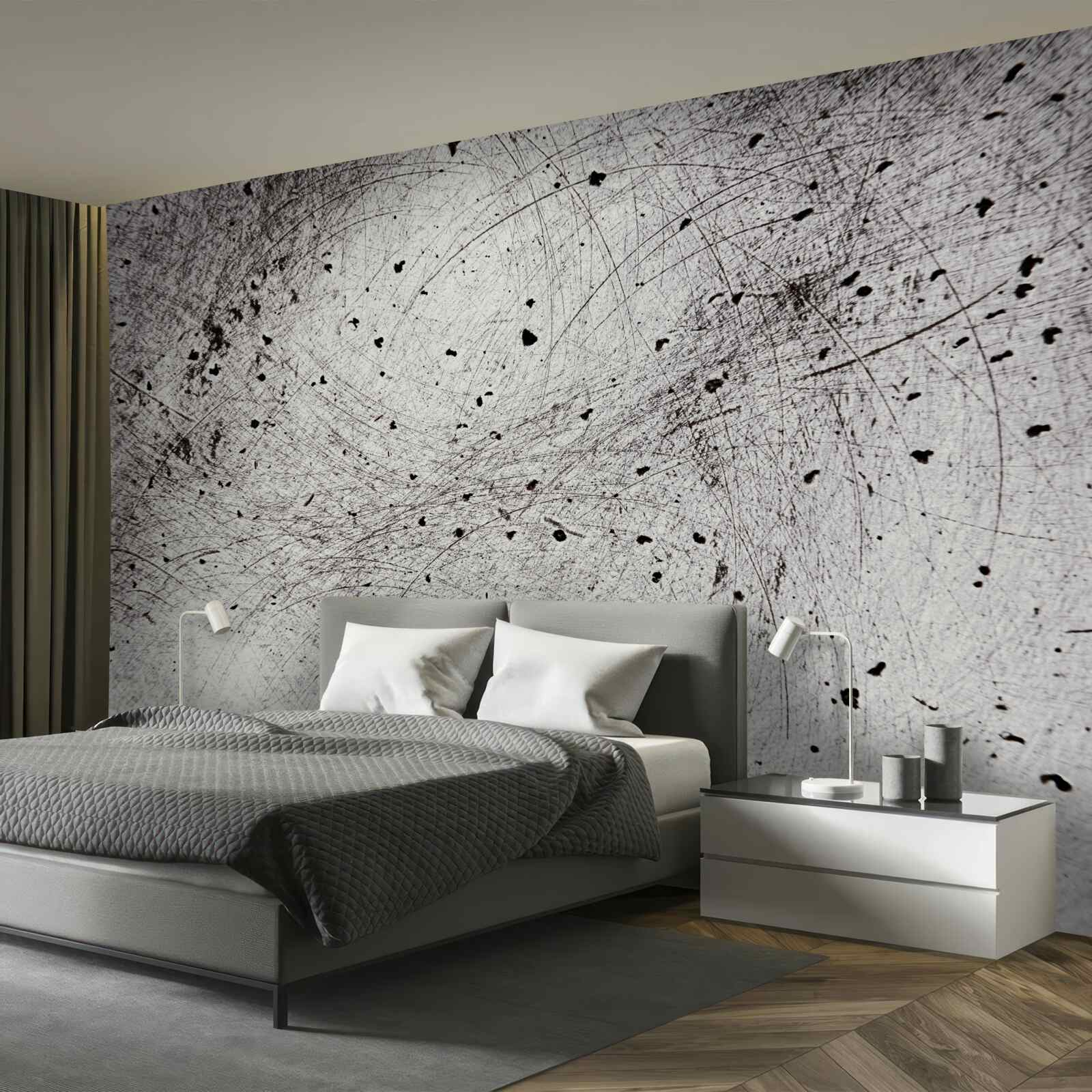 Fototapet beton gri închis