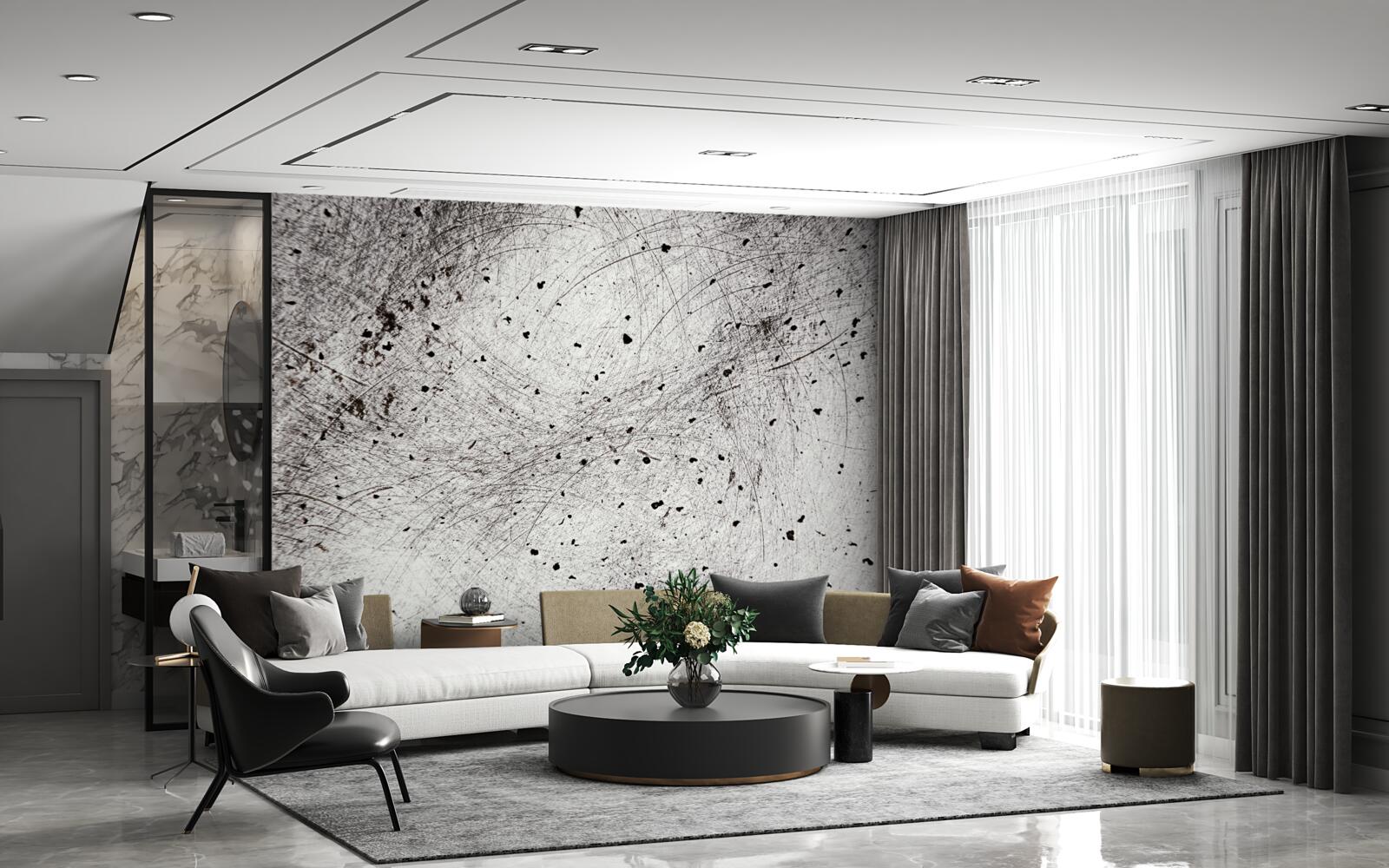 Fototapet beton gri închis