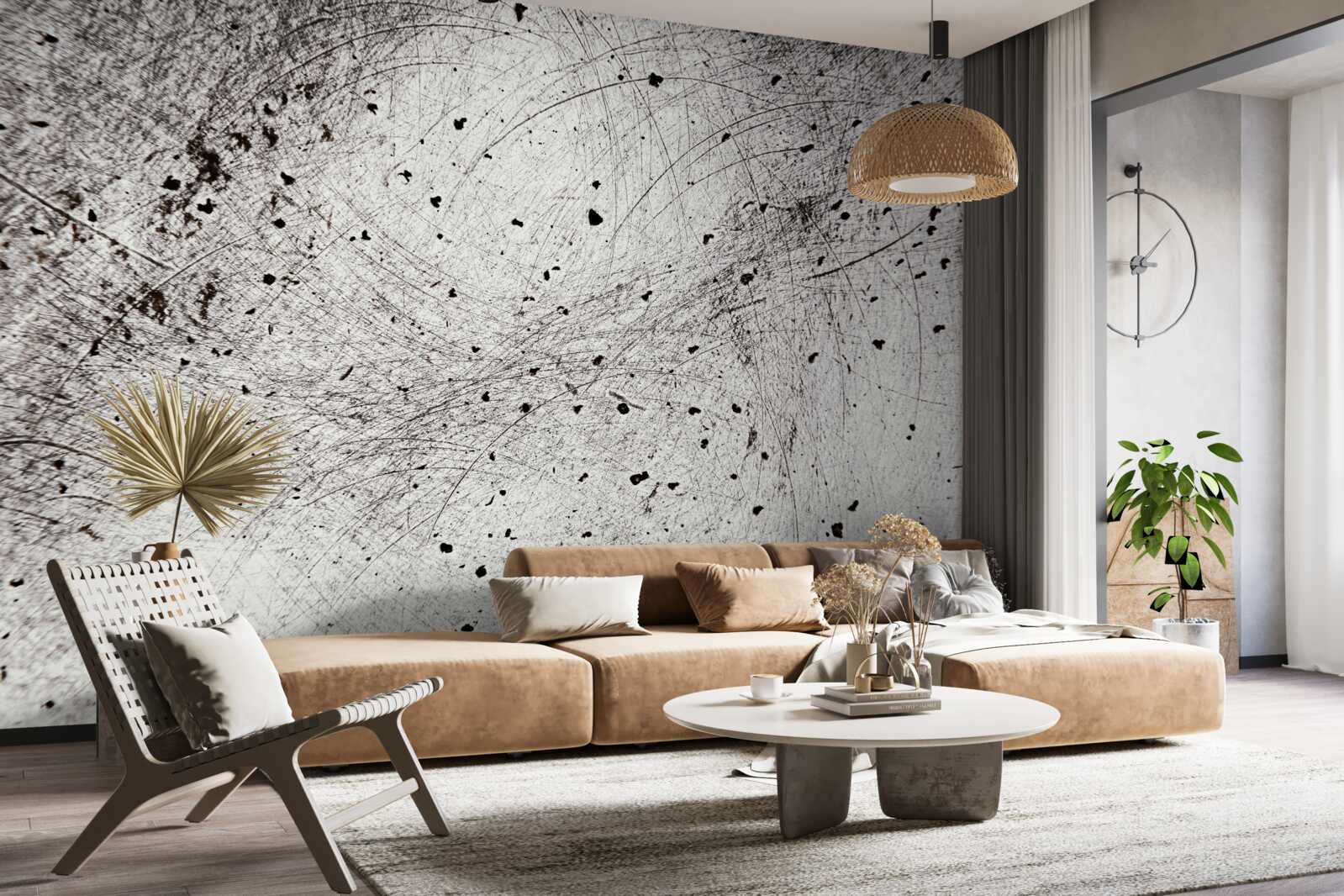 Fototapet beton gri închis