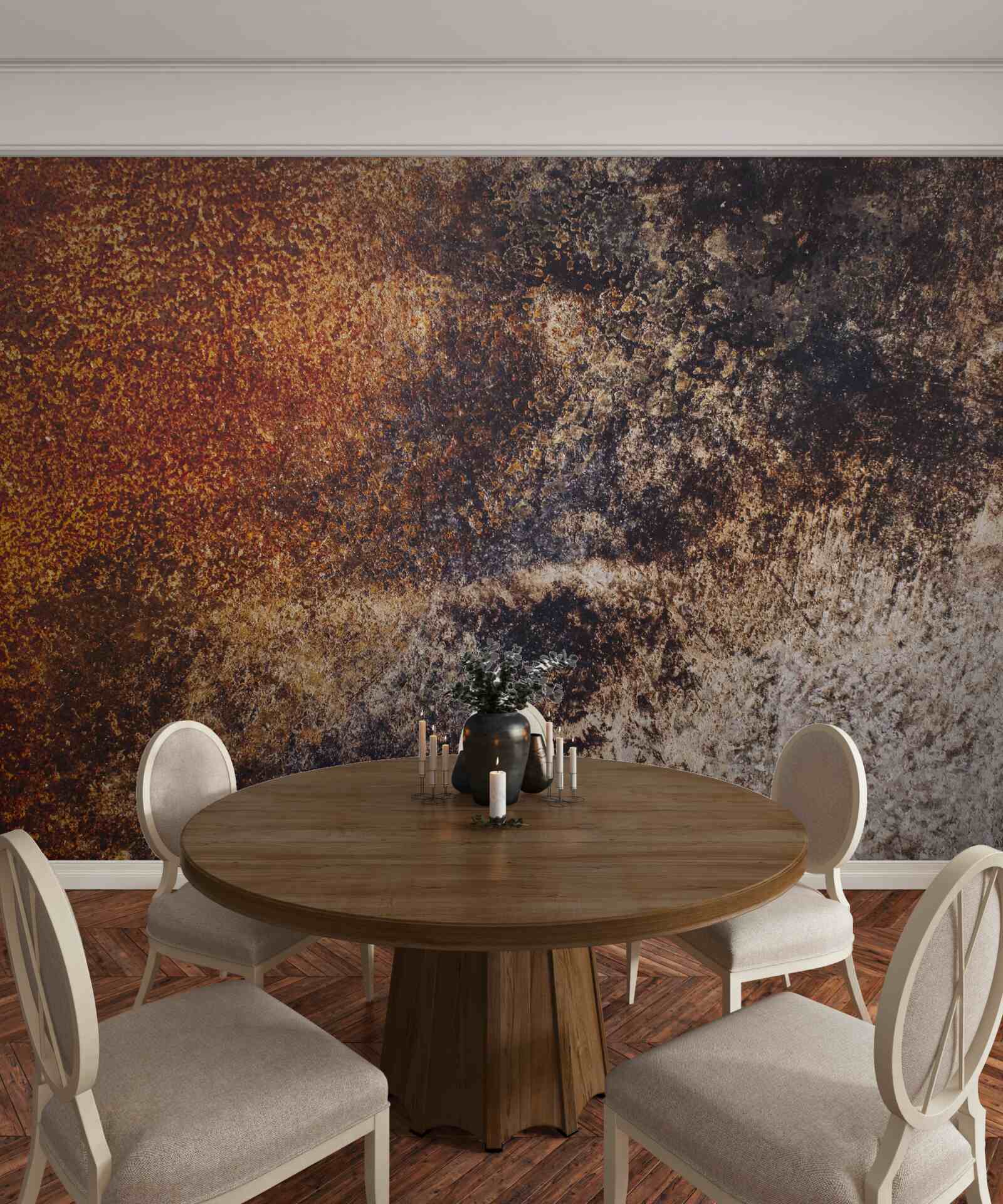 Fototapet fundal cu tonuri grunge ruginite