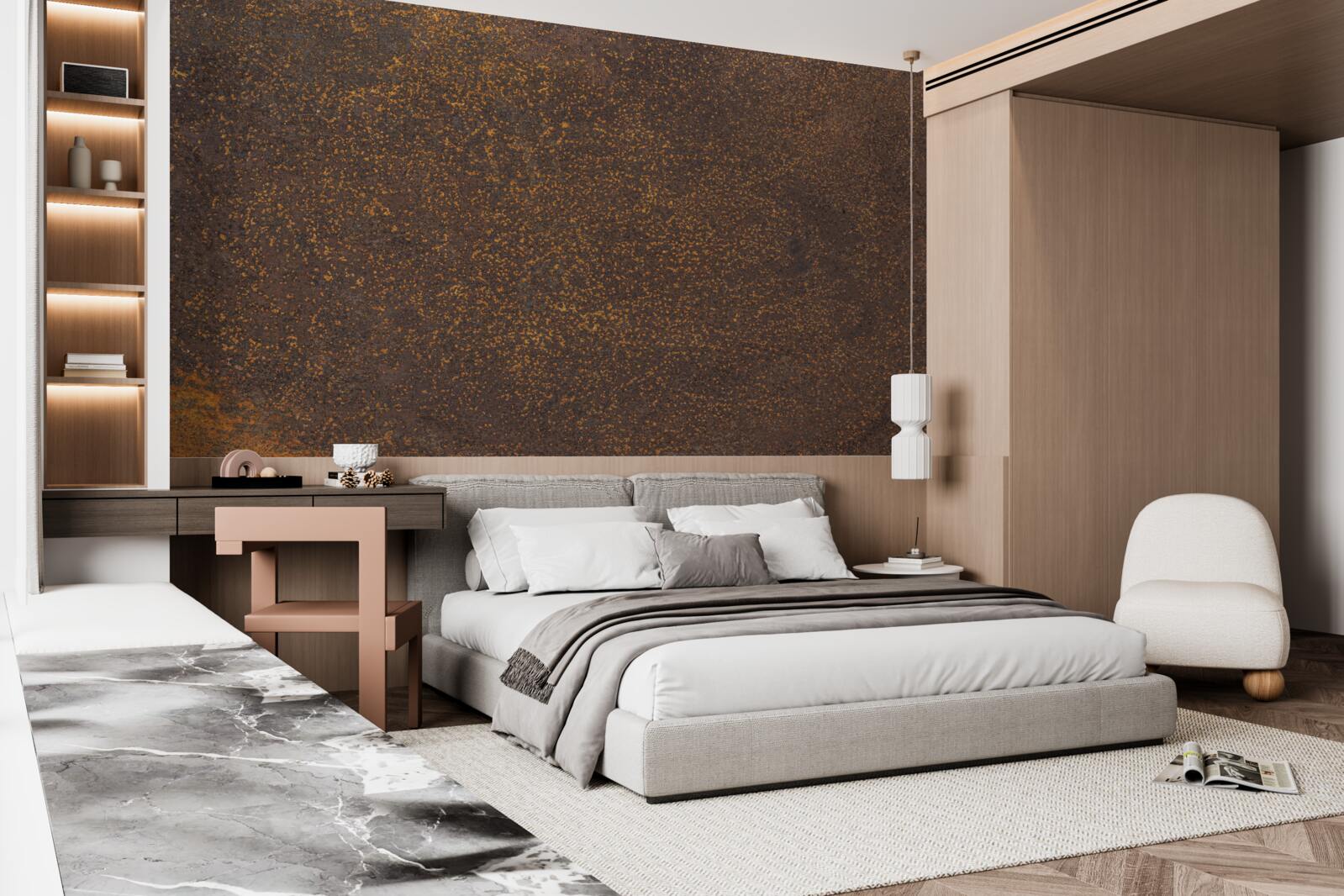 Fototapet metal vechi oxidat