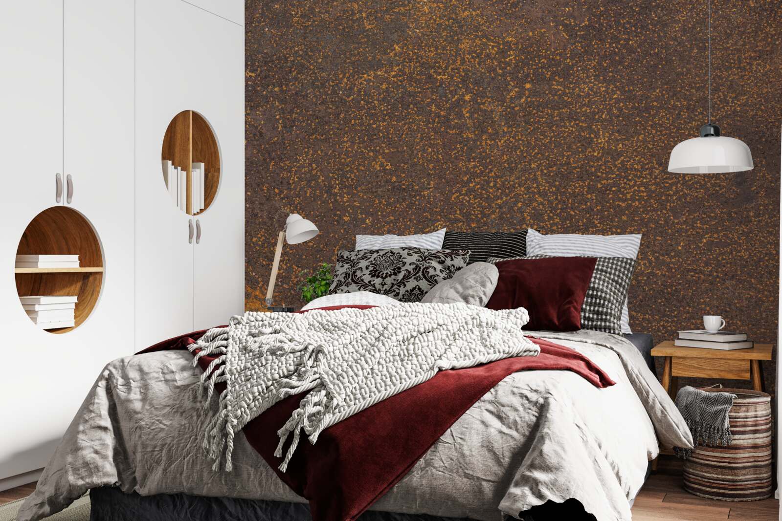 Fototapet metal vechi oxidat