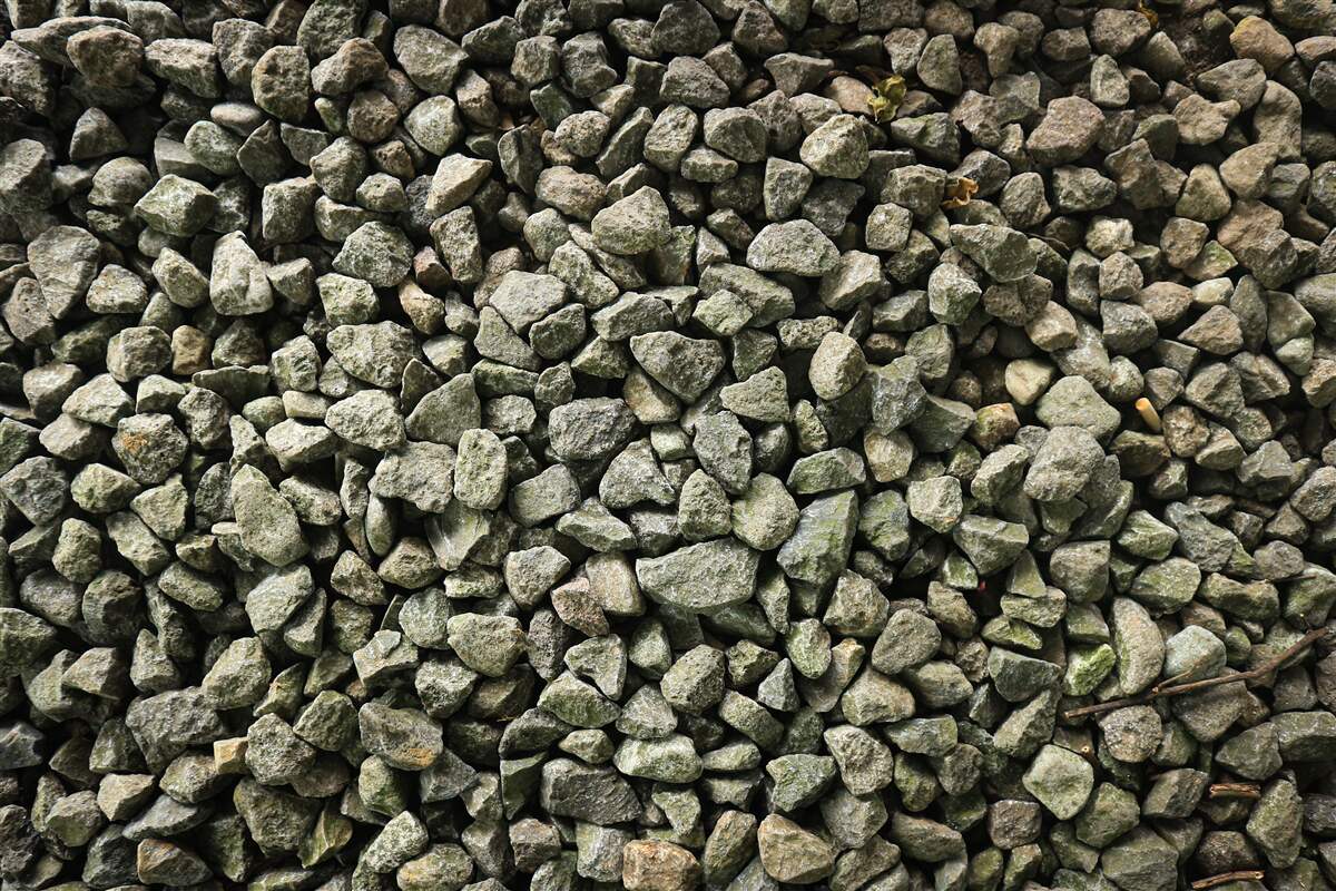 Fototapet perete de pietriș