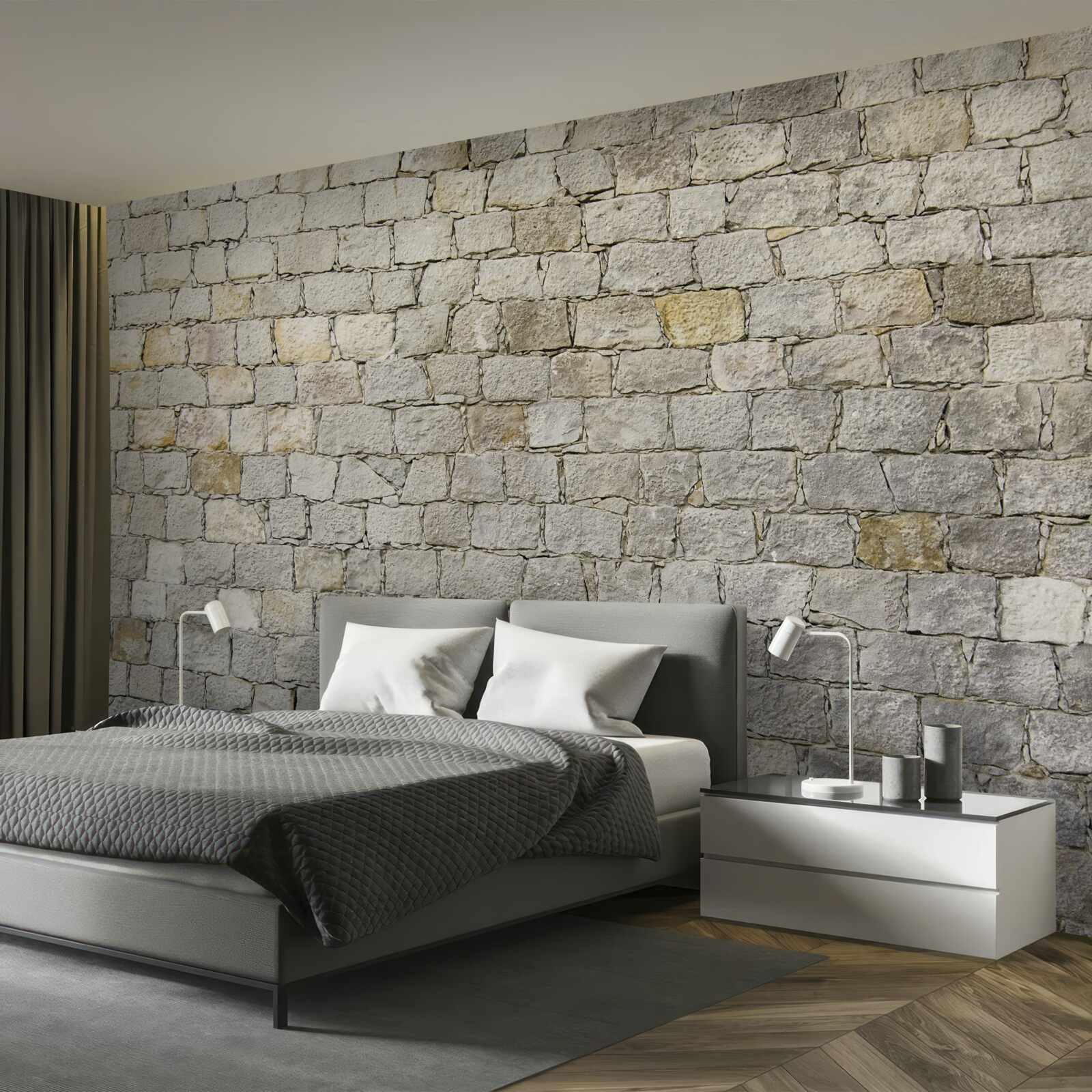 Fototapet restaurarea aspectului unui zid de cărămidă