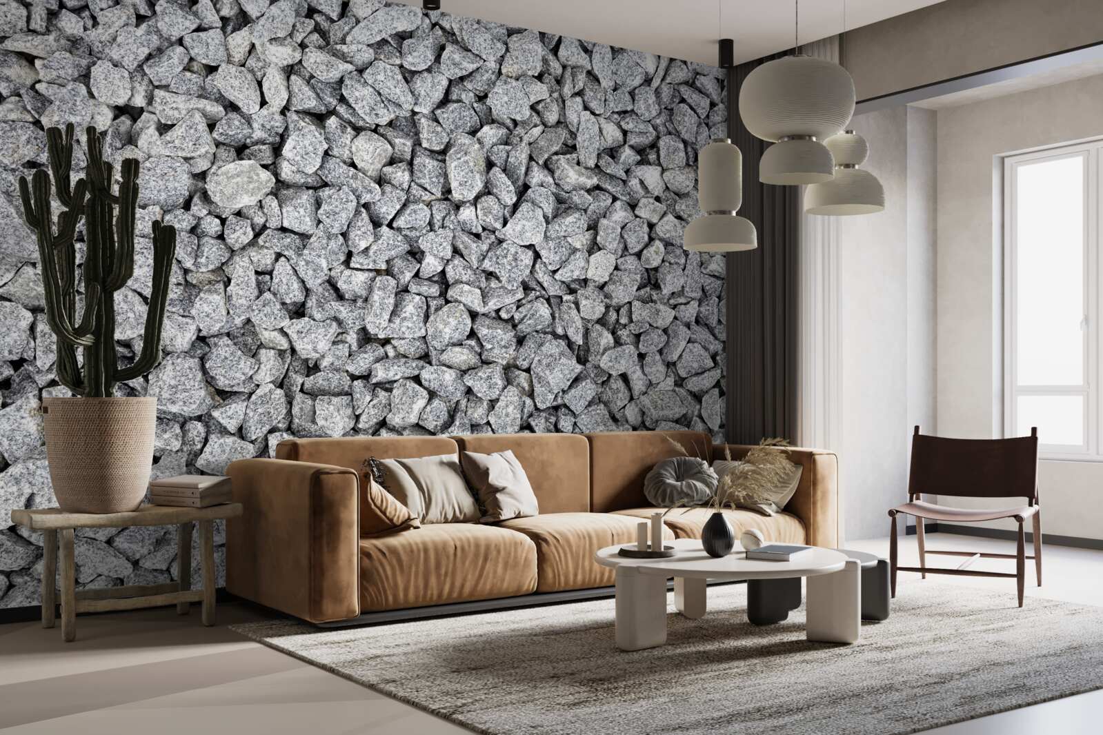 Fototapet marmură gri piatră spartă