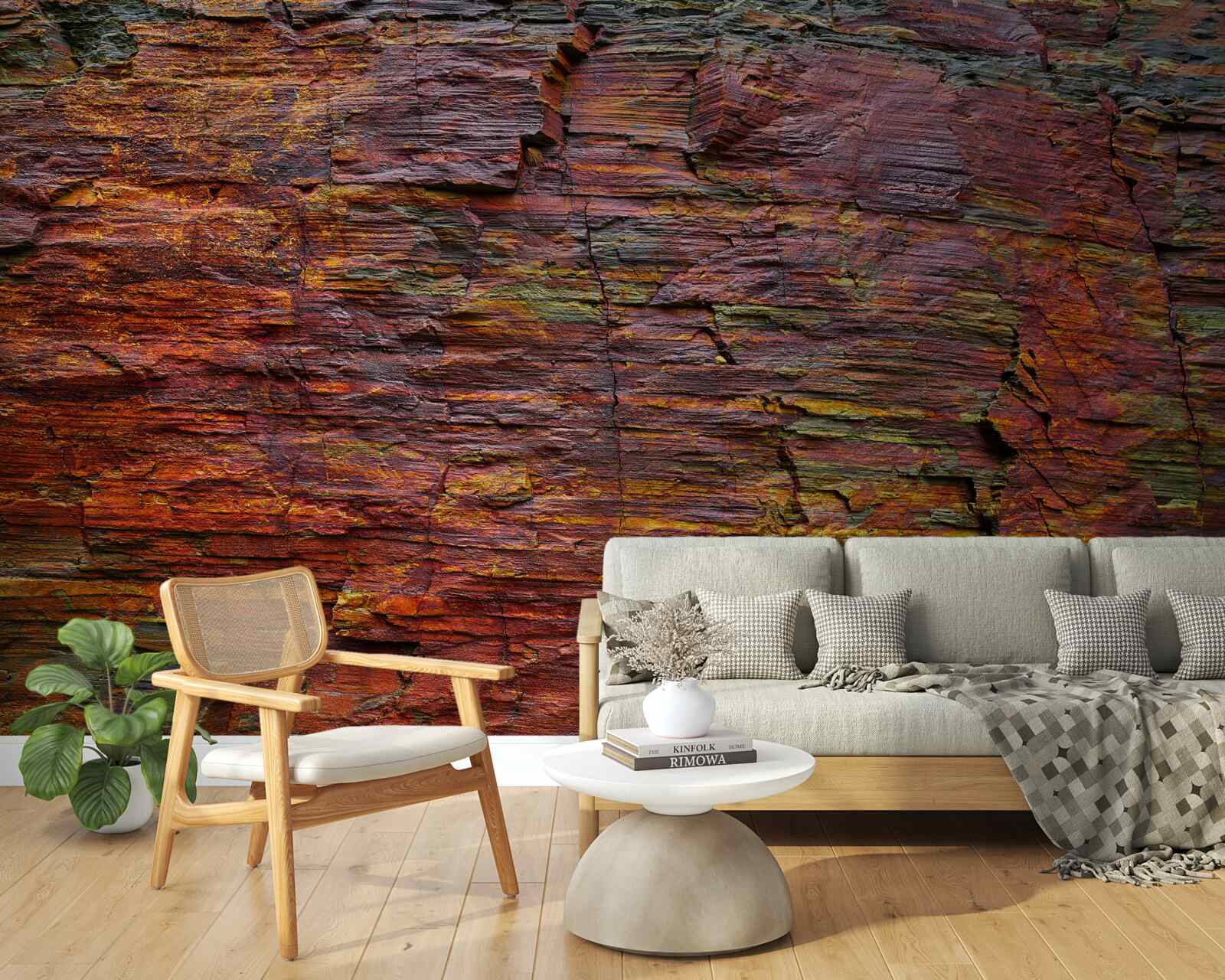 Fototapet fundalul este întunecat munți