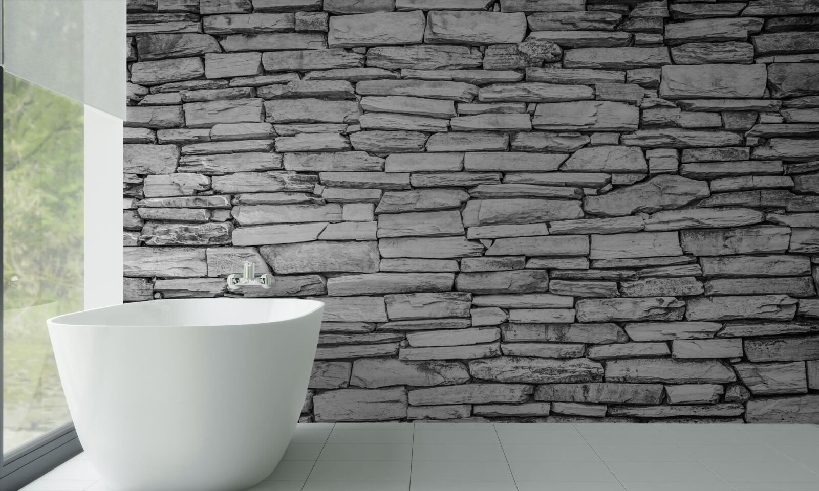 Fototapet structură de perete din piatră gri