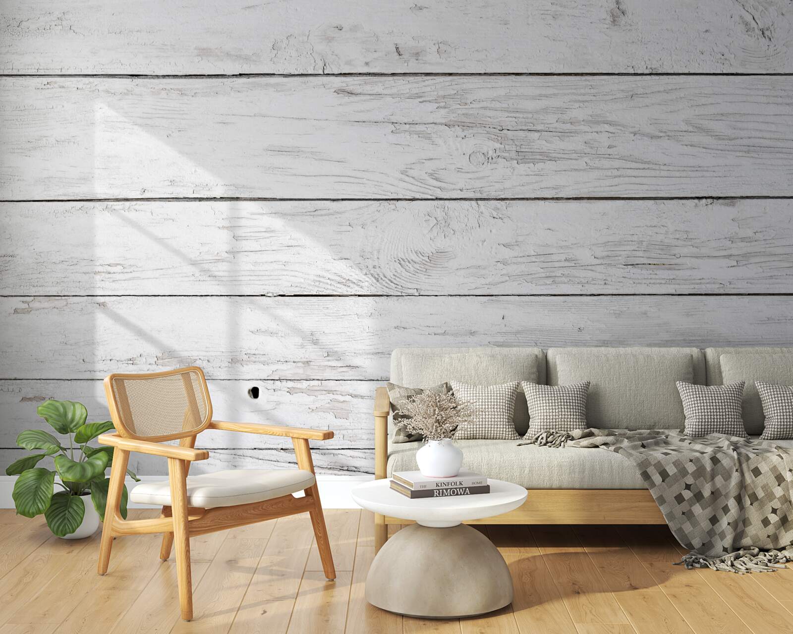 Fototapet scândură de parchet din lemn gri deschis