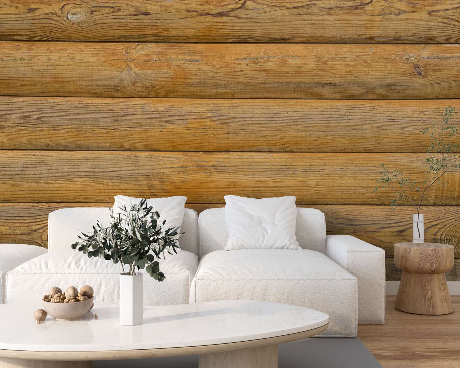 Fototapet Perete căptușit cu baloți