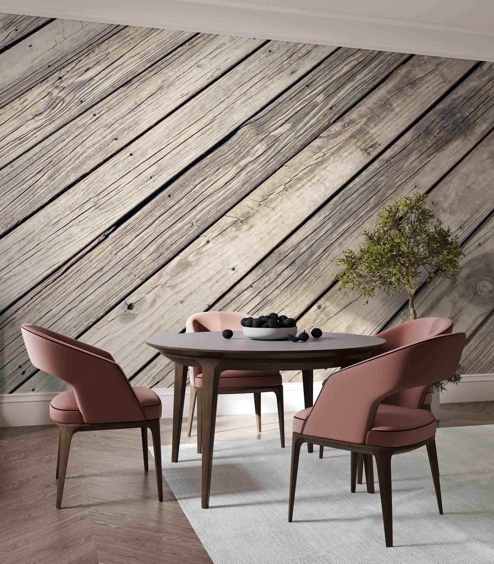 Fototapet fundal din lemn de plăci vechi