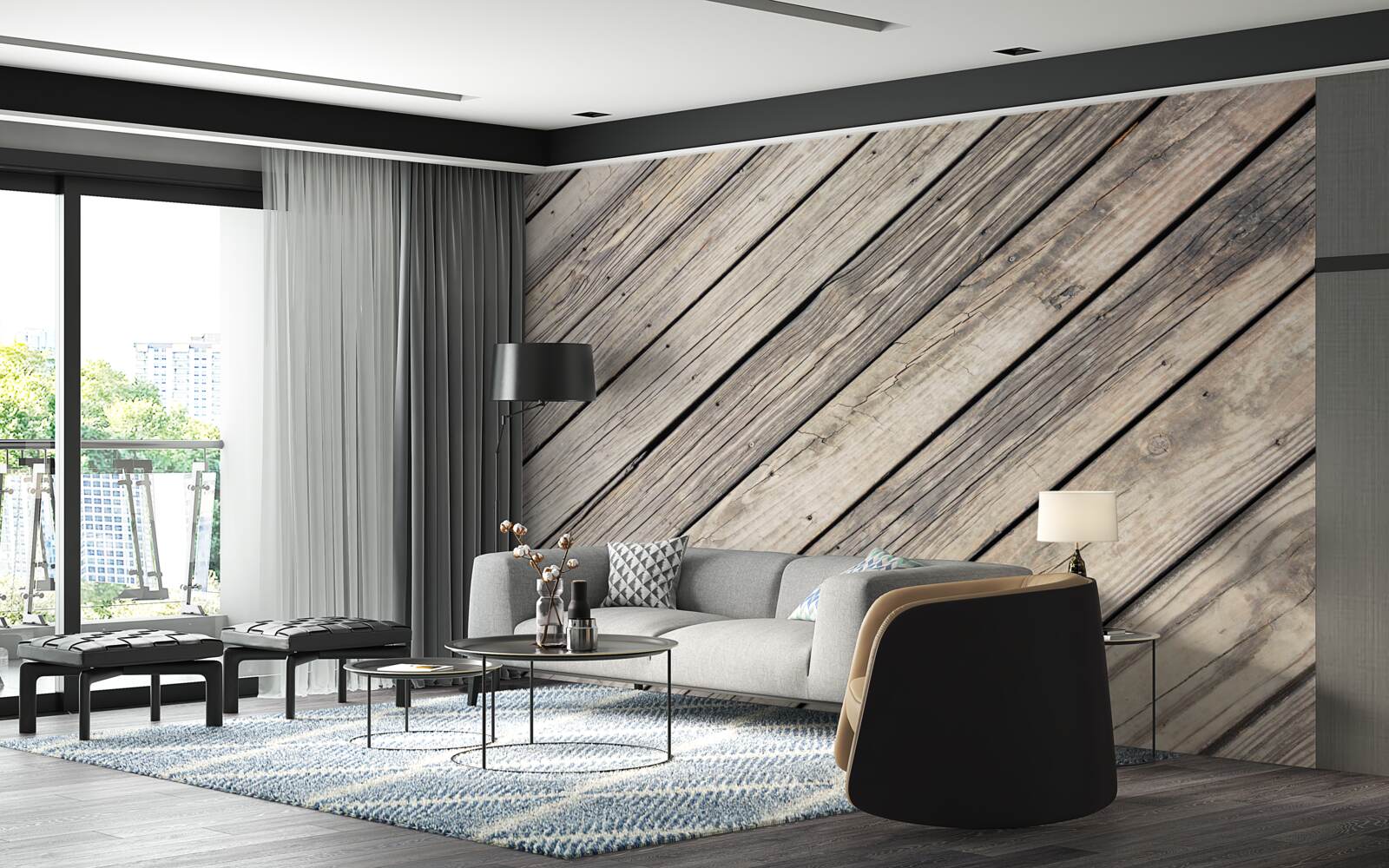 Fototapet fundal din lemn de plăci vechi