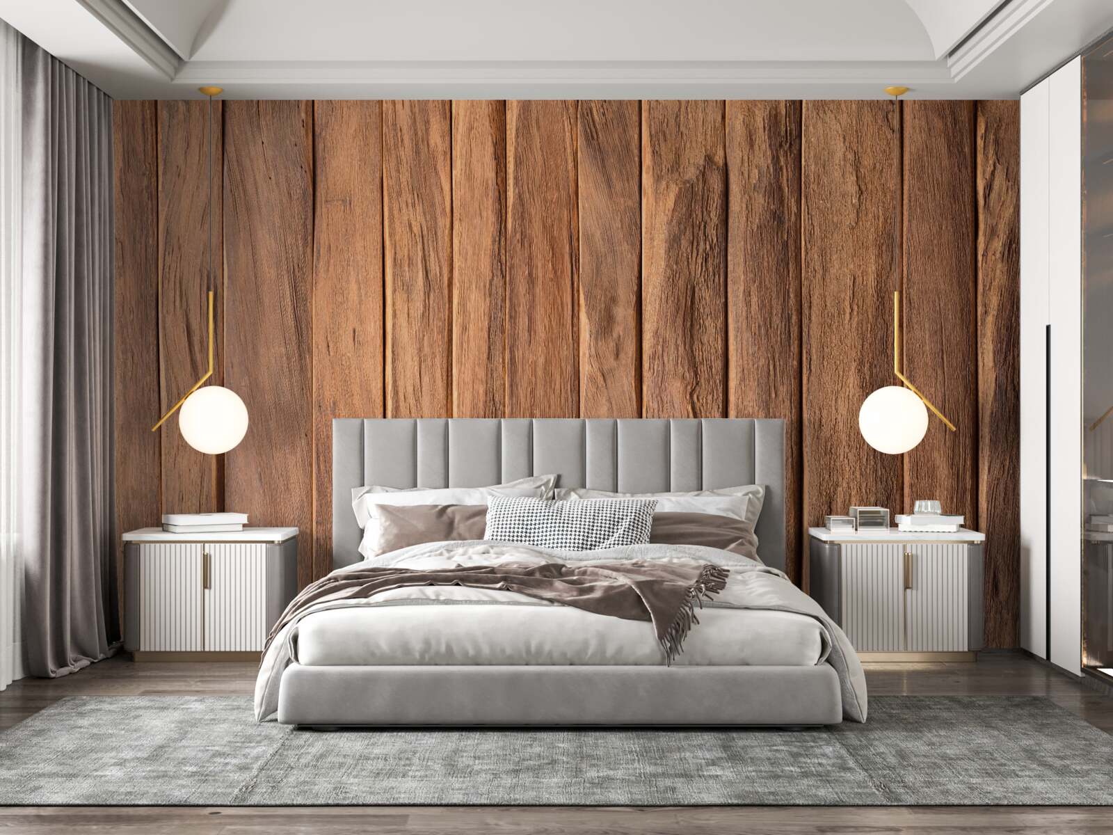 Fototapet scândură de lemn texturată