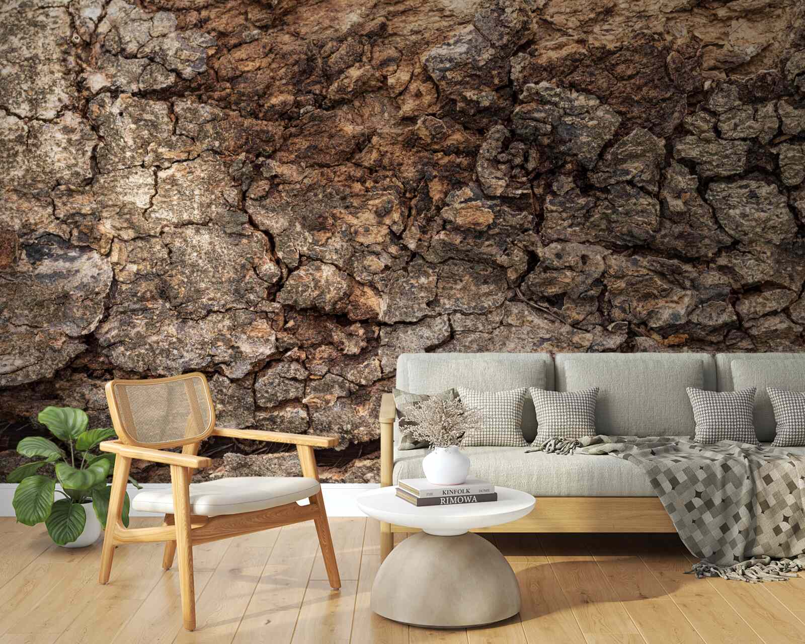 Fototapet piele de lemn autentică