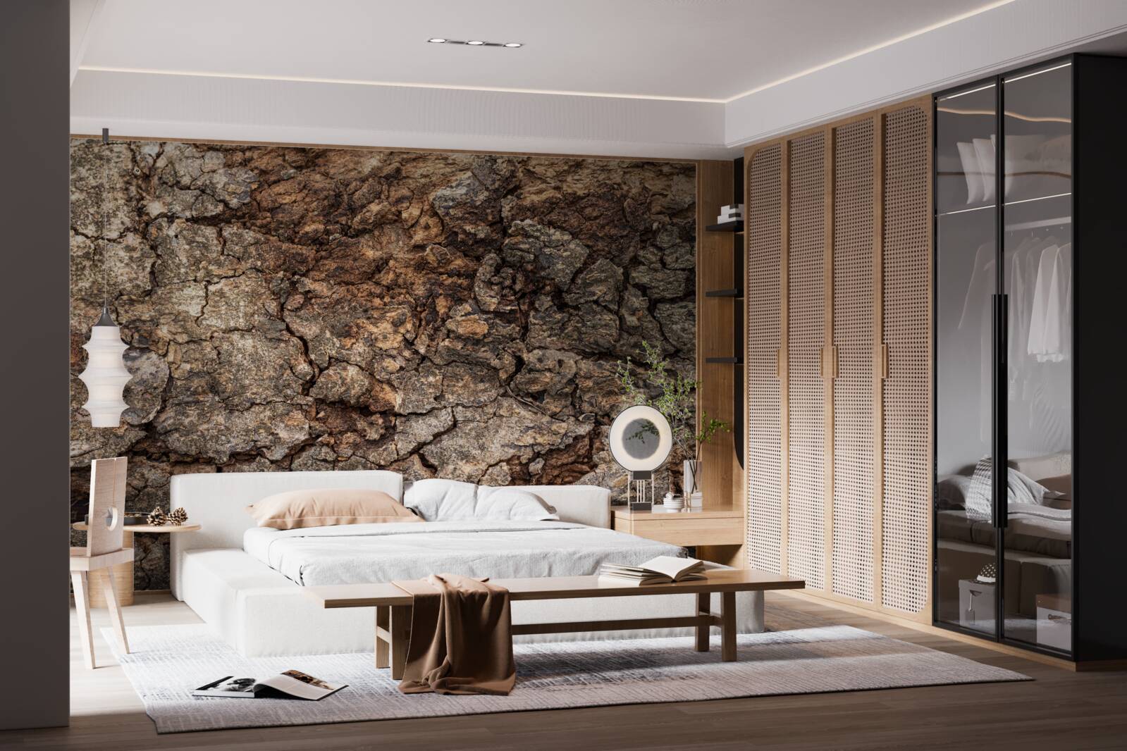 Fototapet piele de lemn autentică