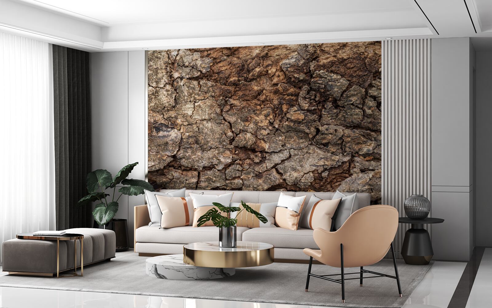 Fototapet piele de lemn autentică