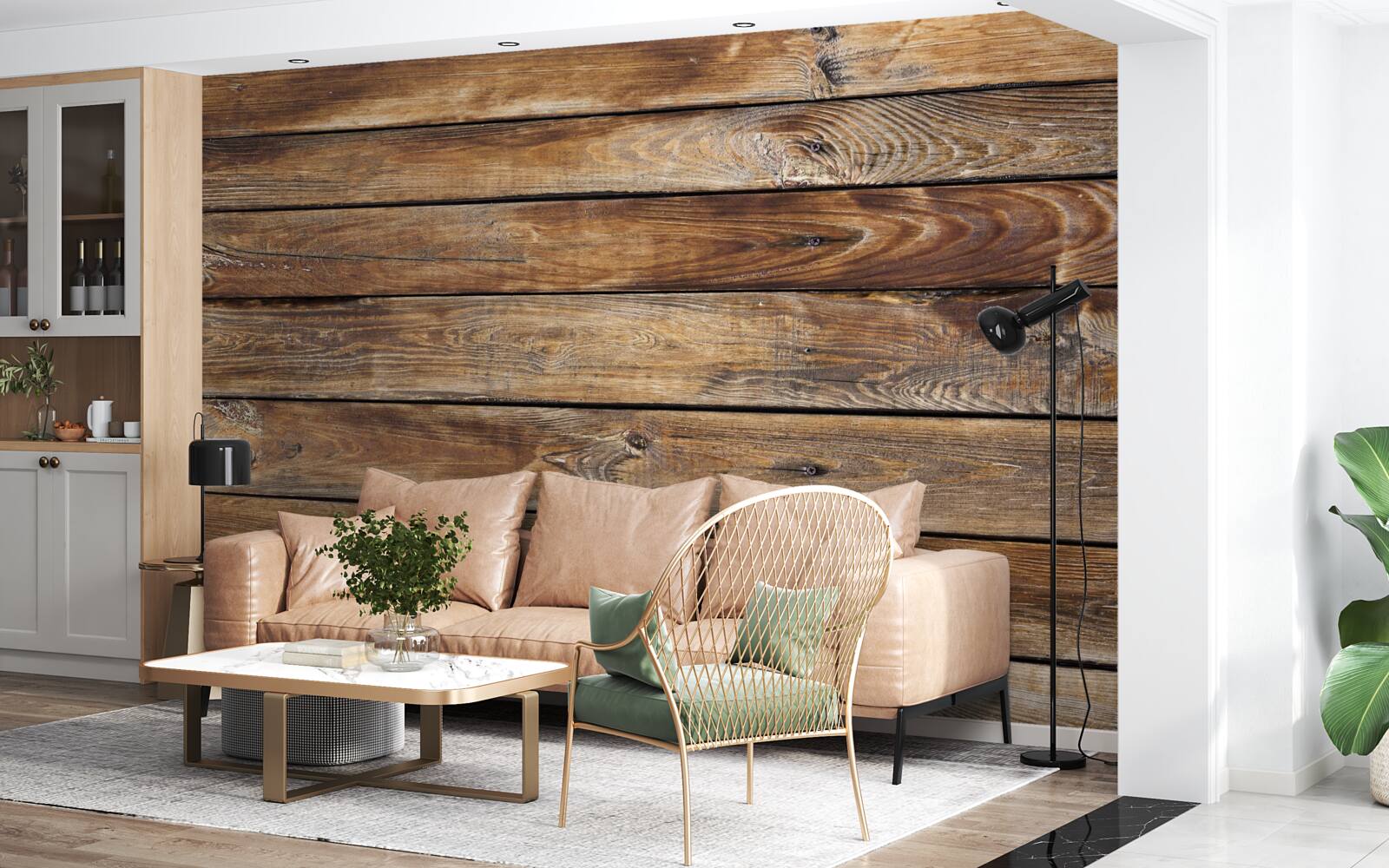 Fototapet fundal, antic și realizat din lemn