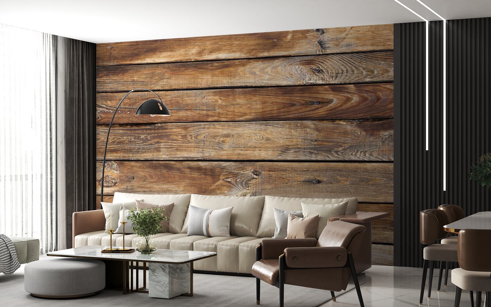 Fototapet fundal, antic și realizat din lemn