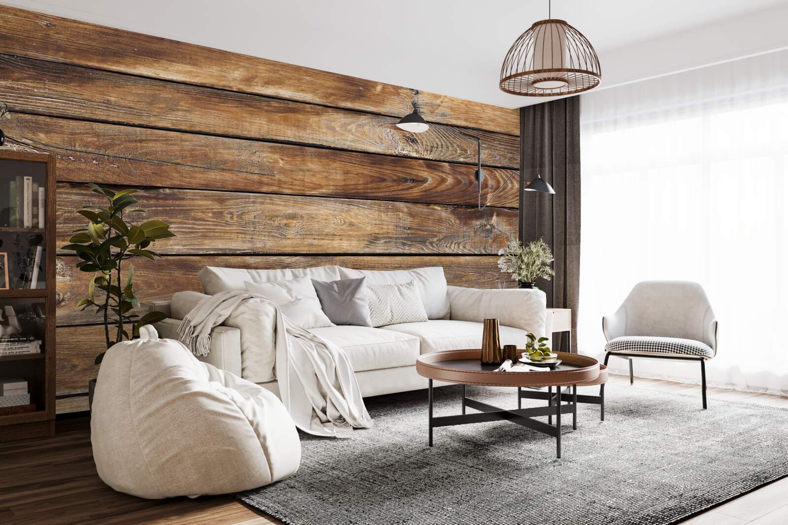 Fototapet fundal, antic și realizat din lemn