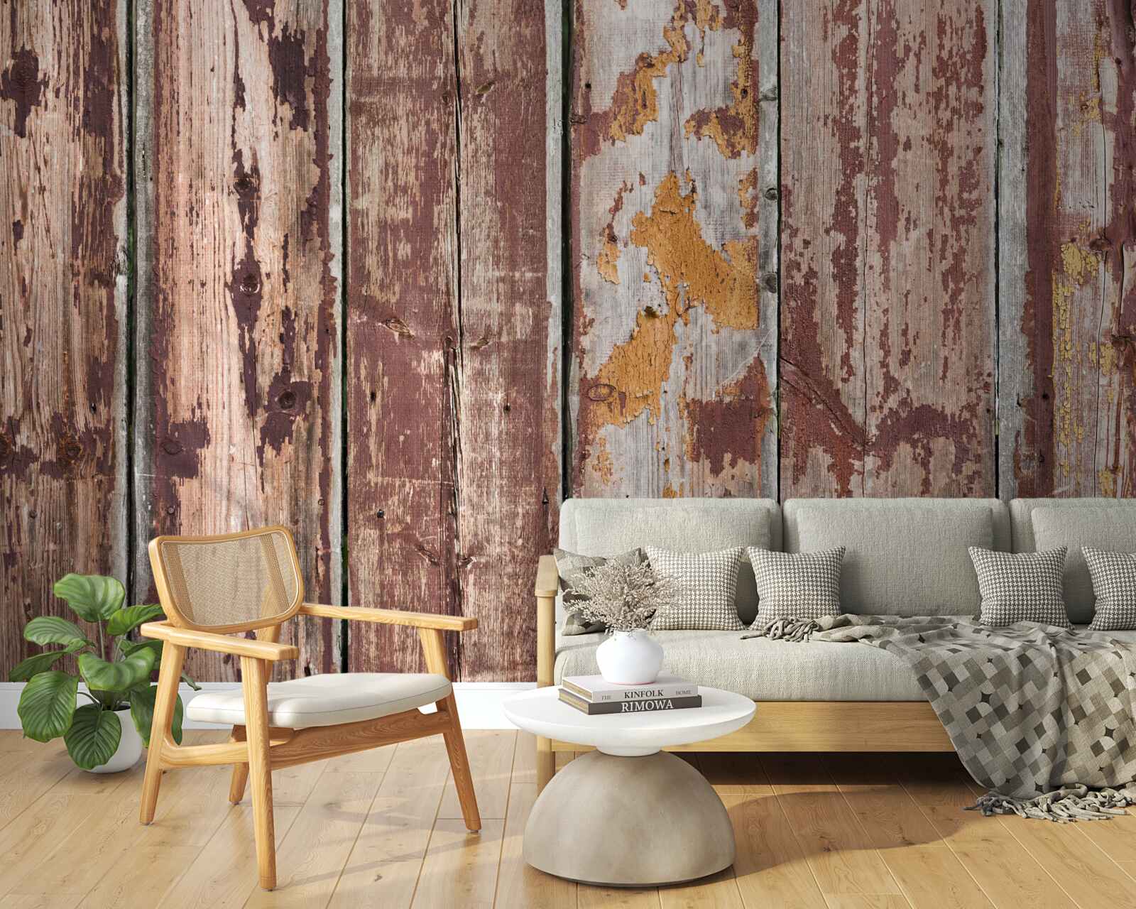 Fototapet fundal din lemn înmuiat în umiditate