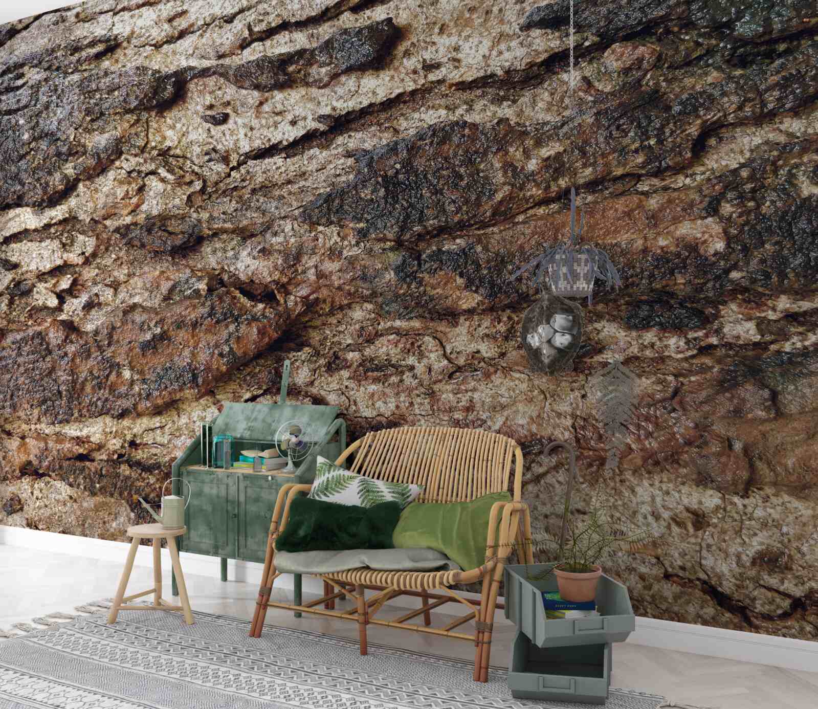 Fototapet piele naturală atractivă