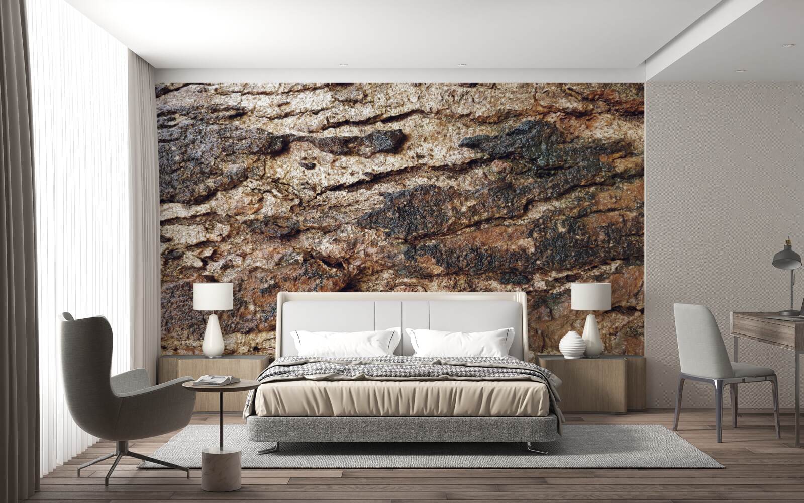 Fototapet piele naturală atractivă