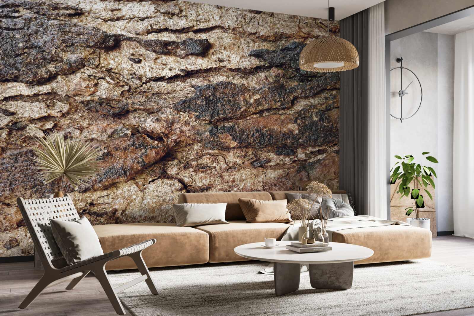 Fototapet piele naturală atractivă