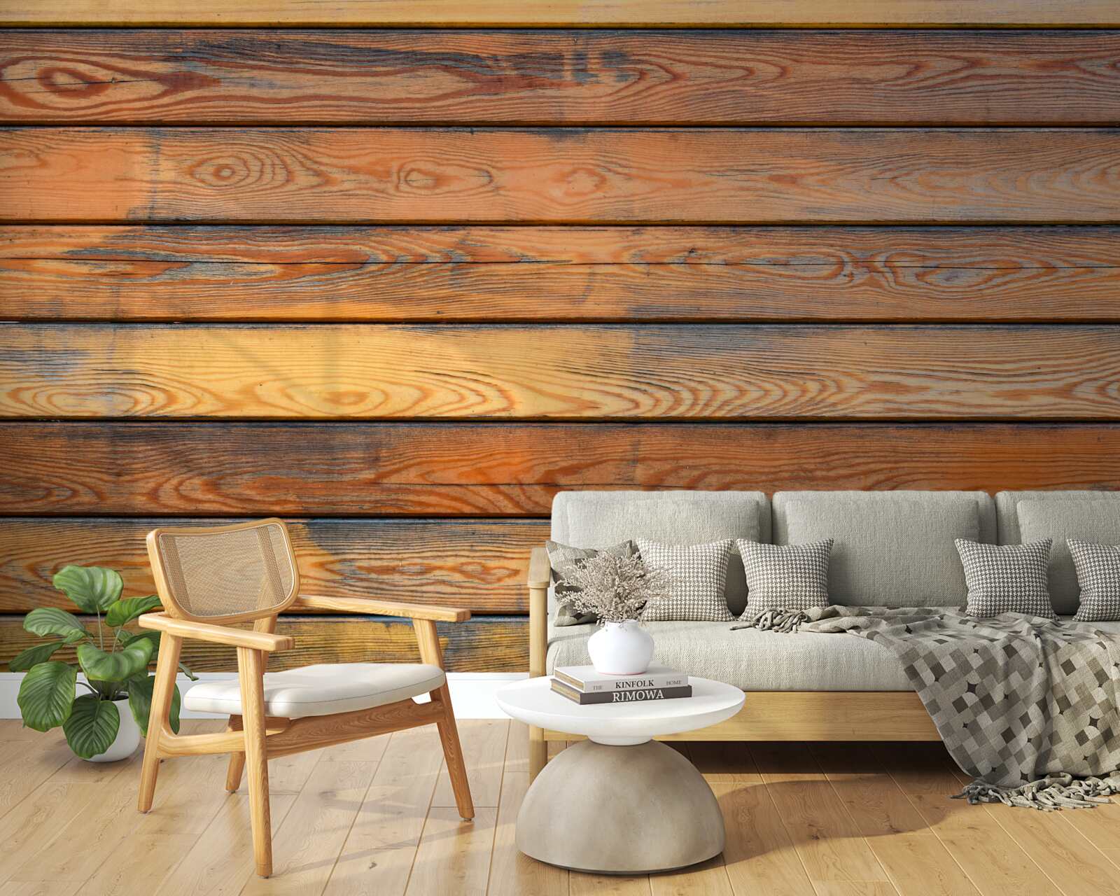 Fototapet scânduri de lemn vechi