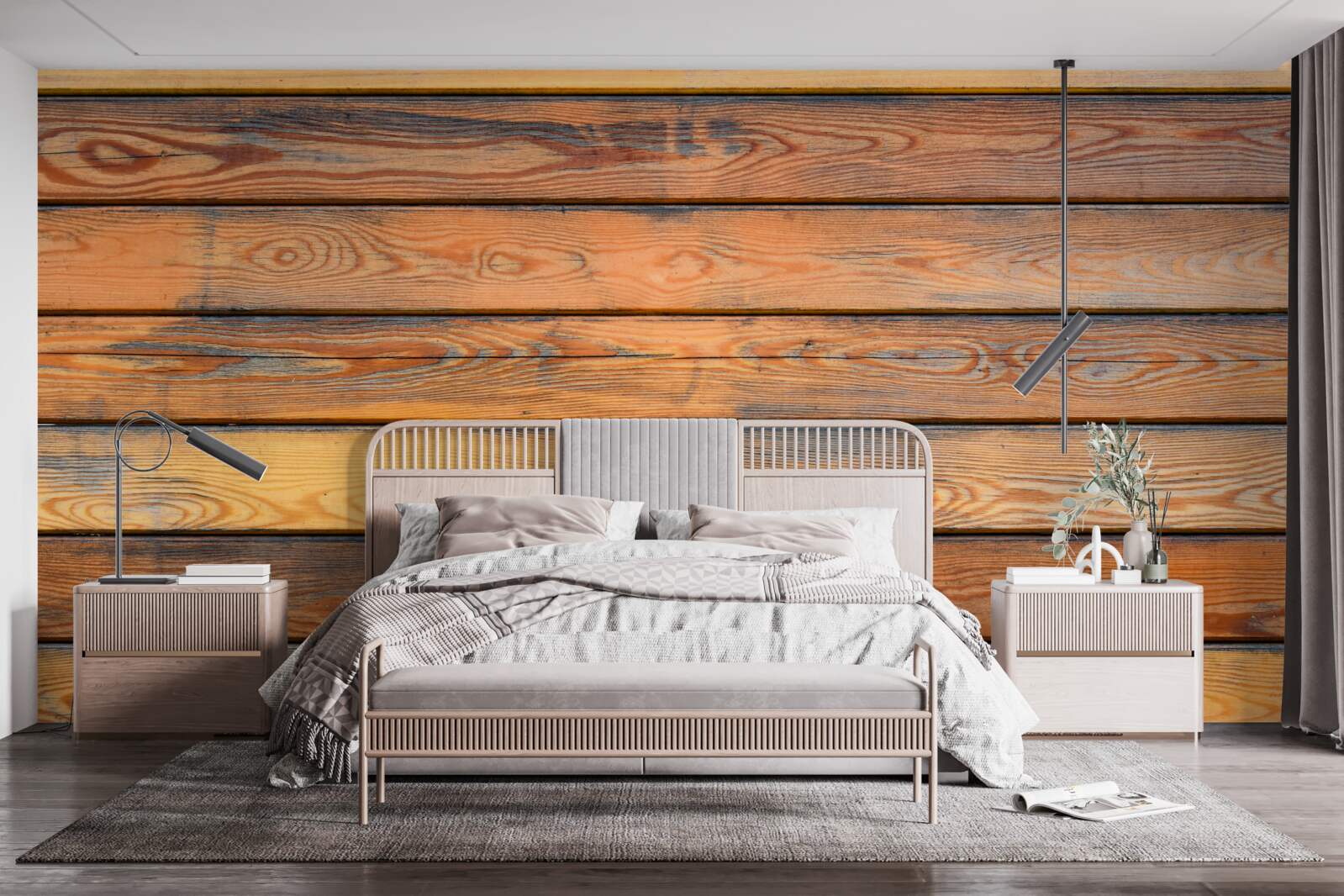 Fototapet scânduri de lemn vechi