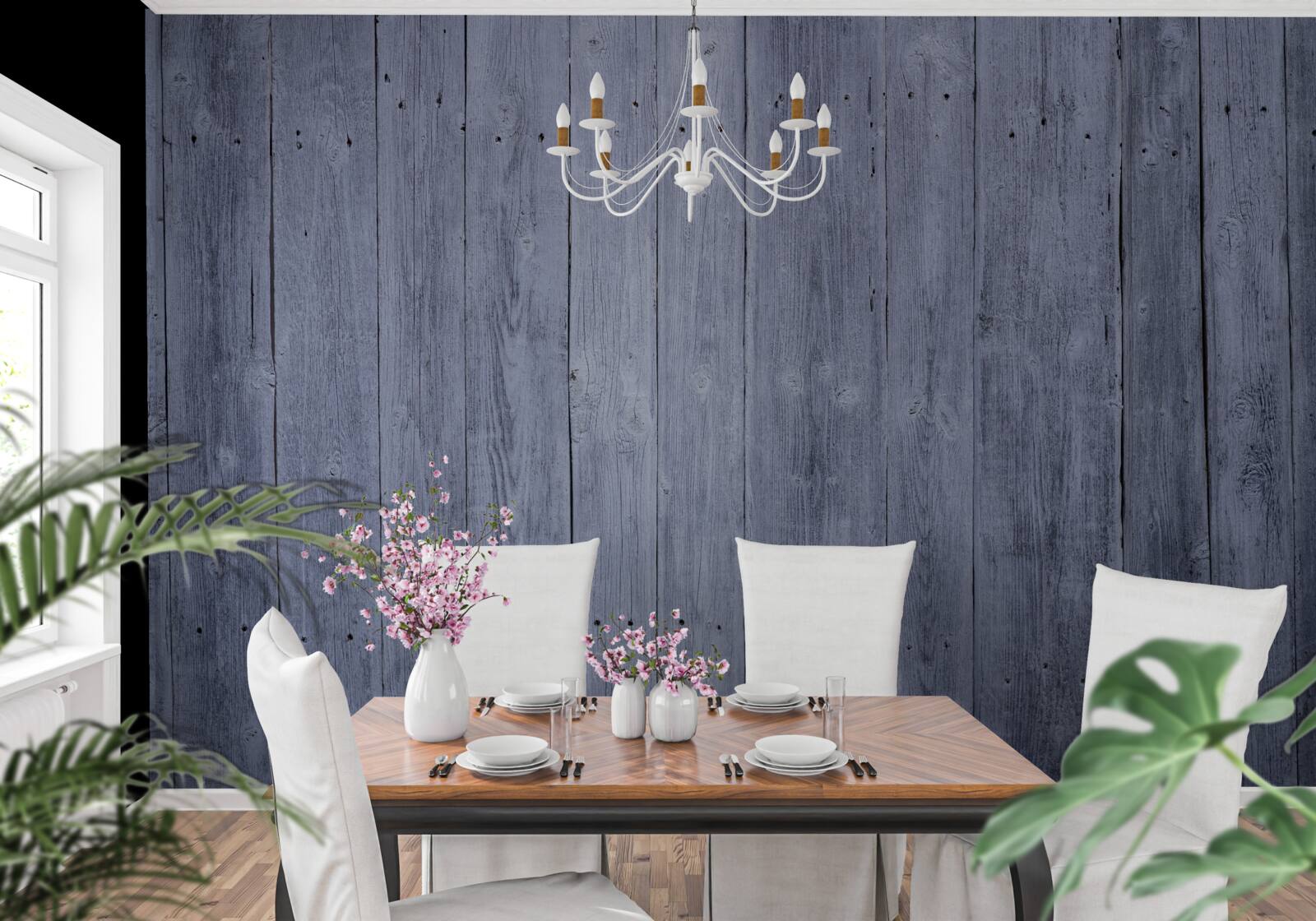 Fototapet gard istoric din lemn