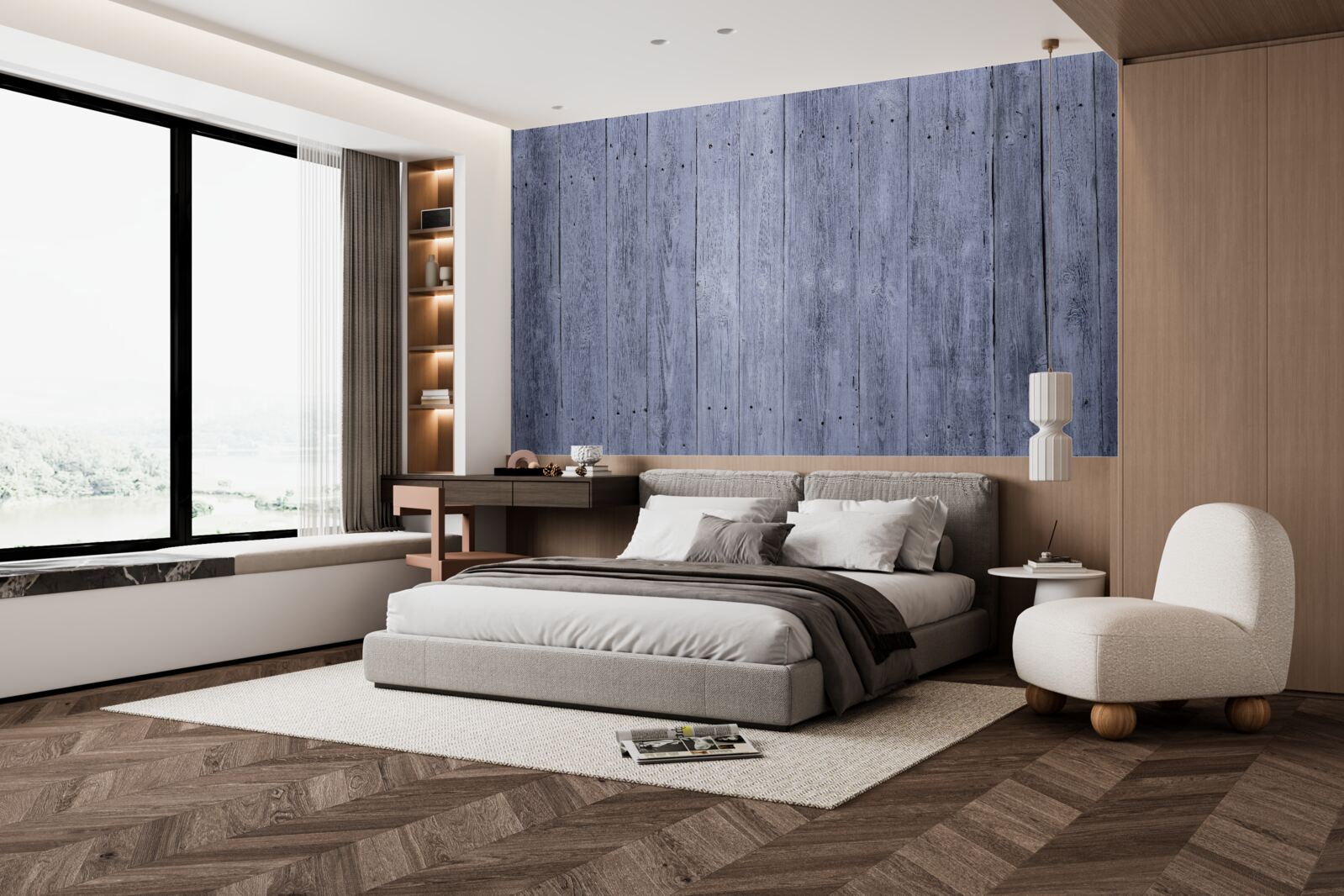 Fototapet gard istoric din lemn