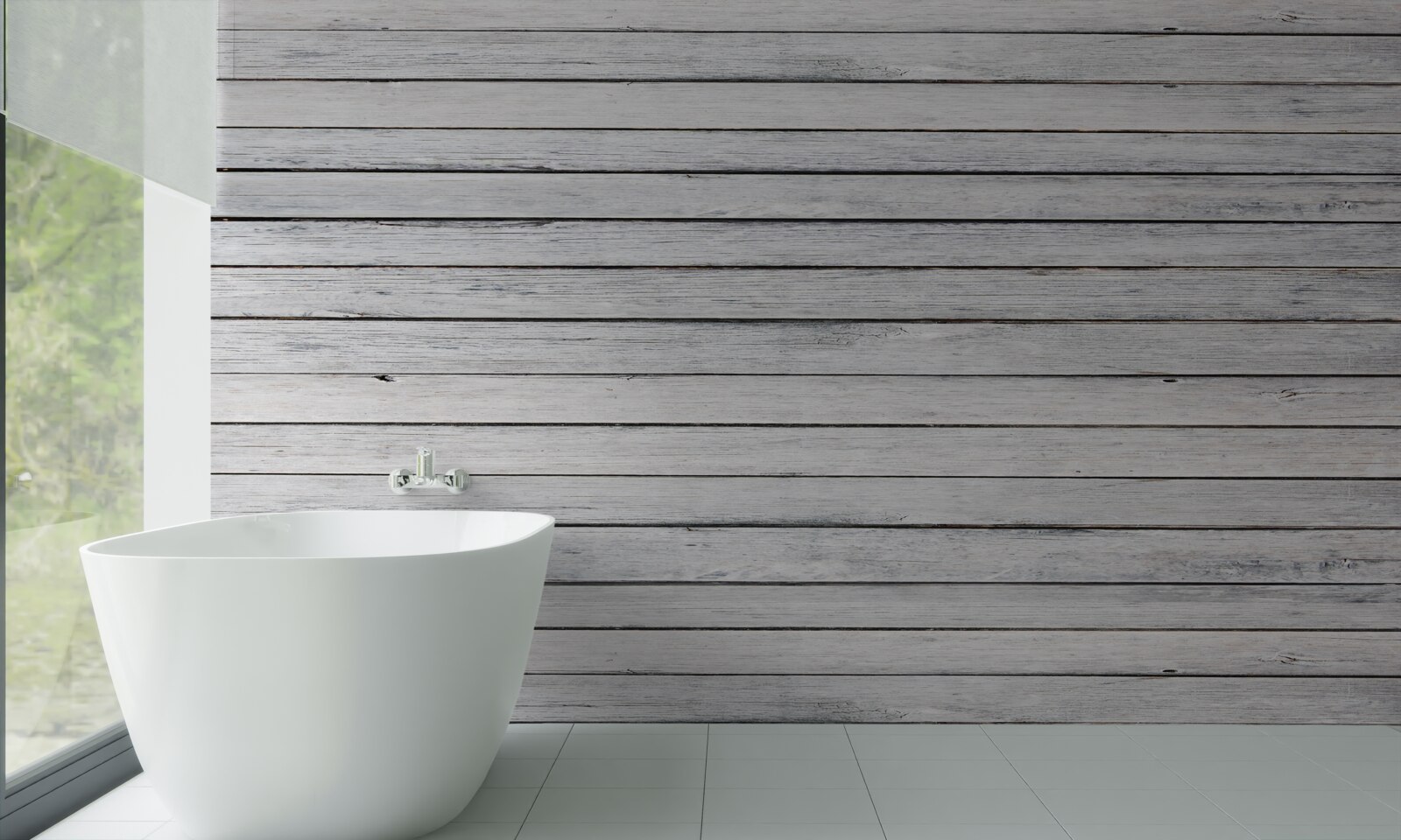 Fototapet bețe înguste, lemnoase, de culoare gri