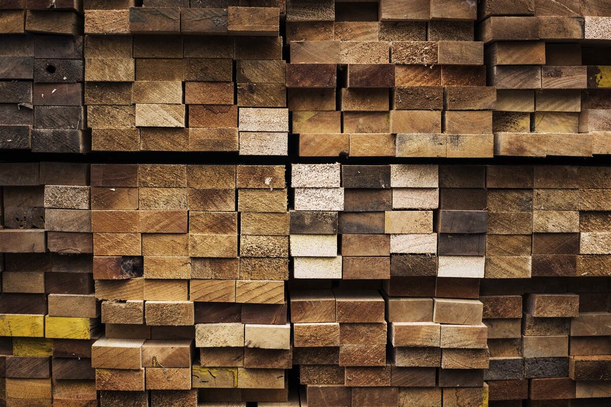 Fototapet scânduri de lemn aranjate în ordine