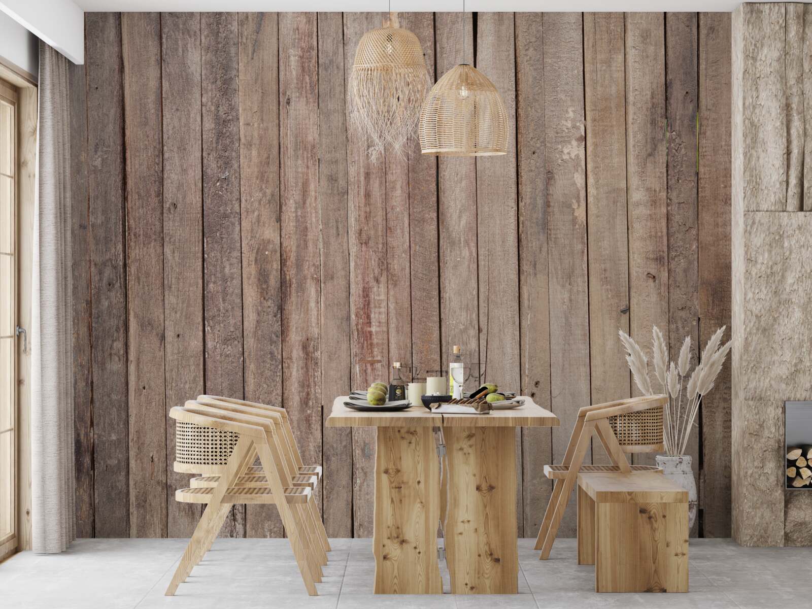 Fototapet plăci de parchet în diferite nuanțe