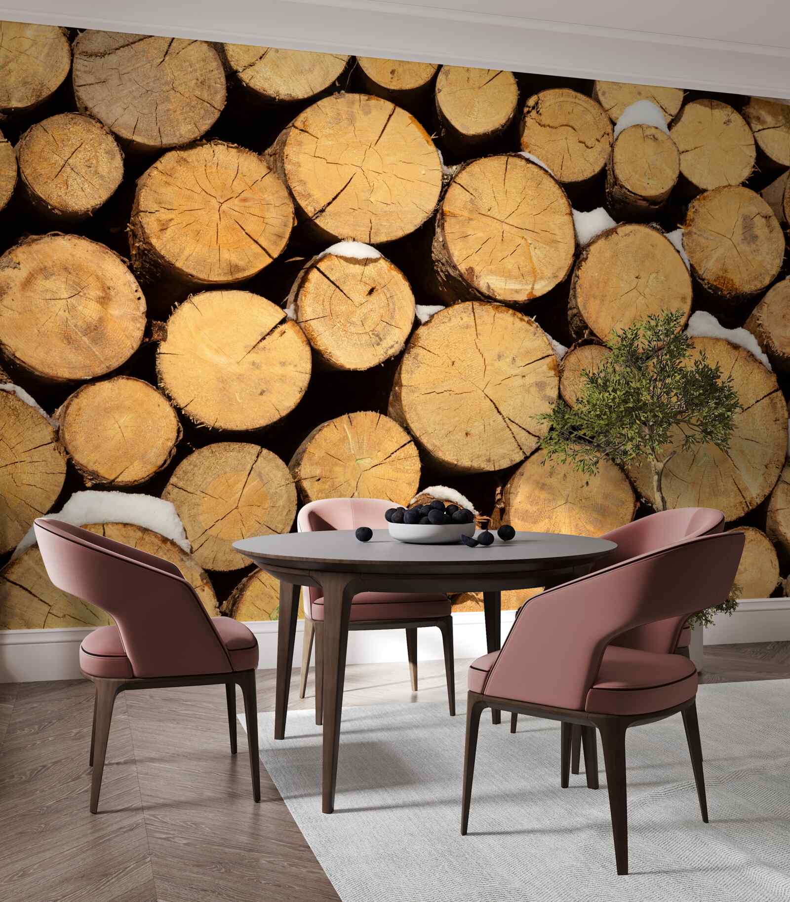 Fototapet tăierea atentă a copacilor