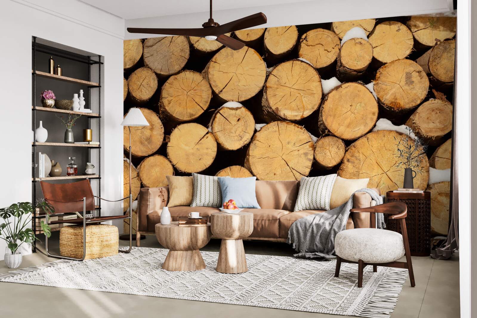 Fototapet tăierea atentă a copacilor