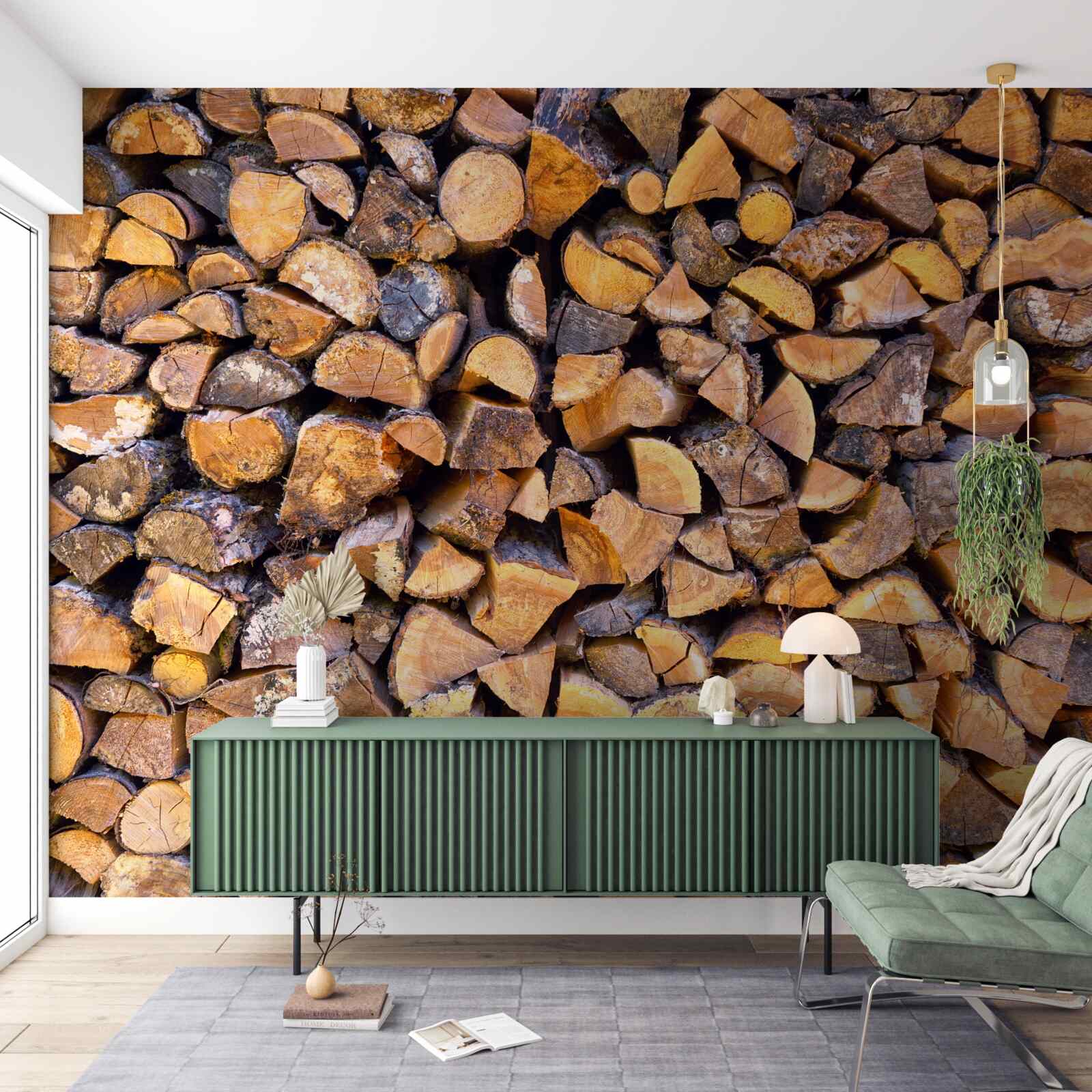 Fototapet fragmente de trunchi de copac