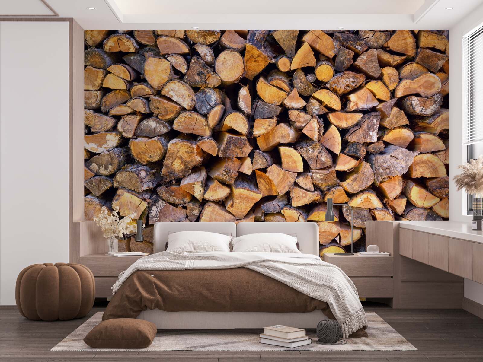 Fototapet fragmente de trunchi de copac