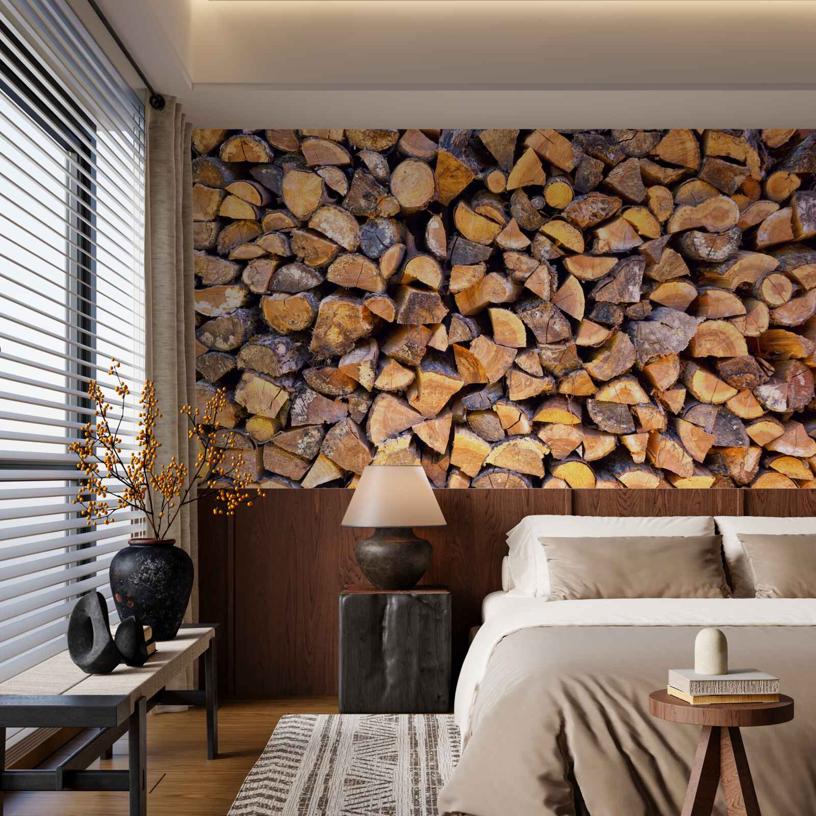 Fototapet fragmente de trunchi de copac