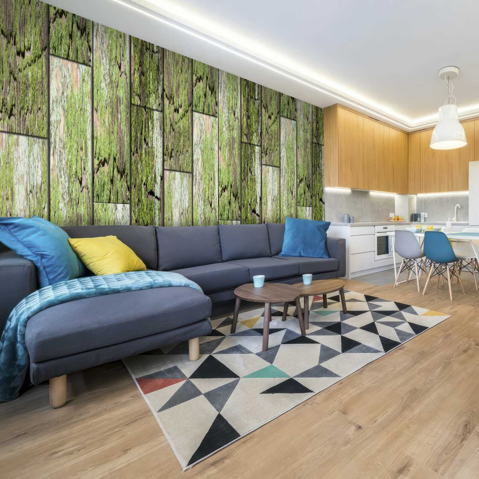 Fototapet lemn vopsit antic