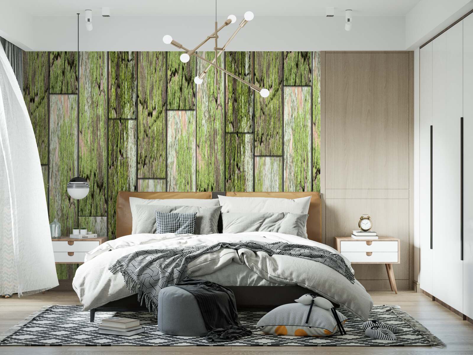 Fototapet lemn vopsit antic