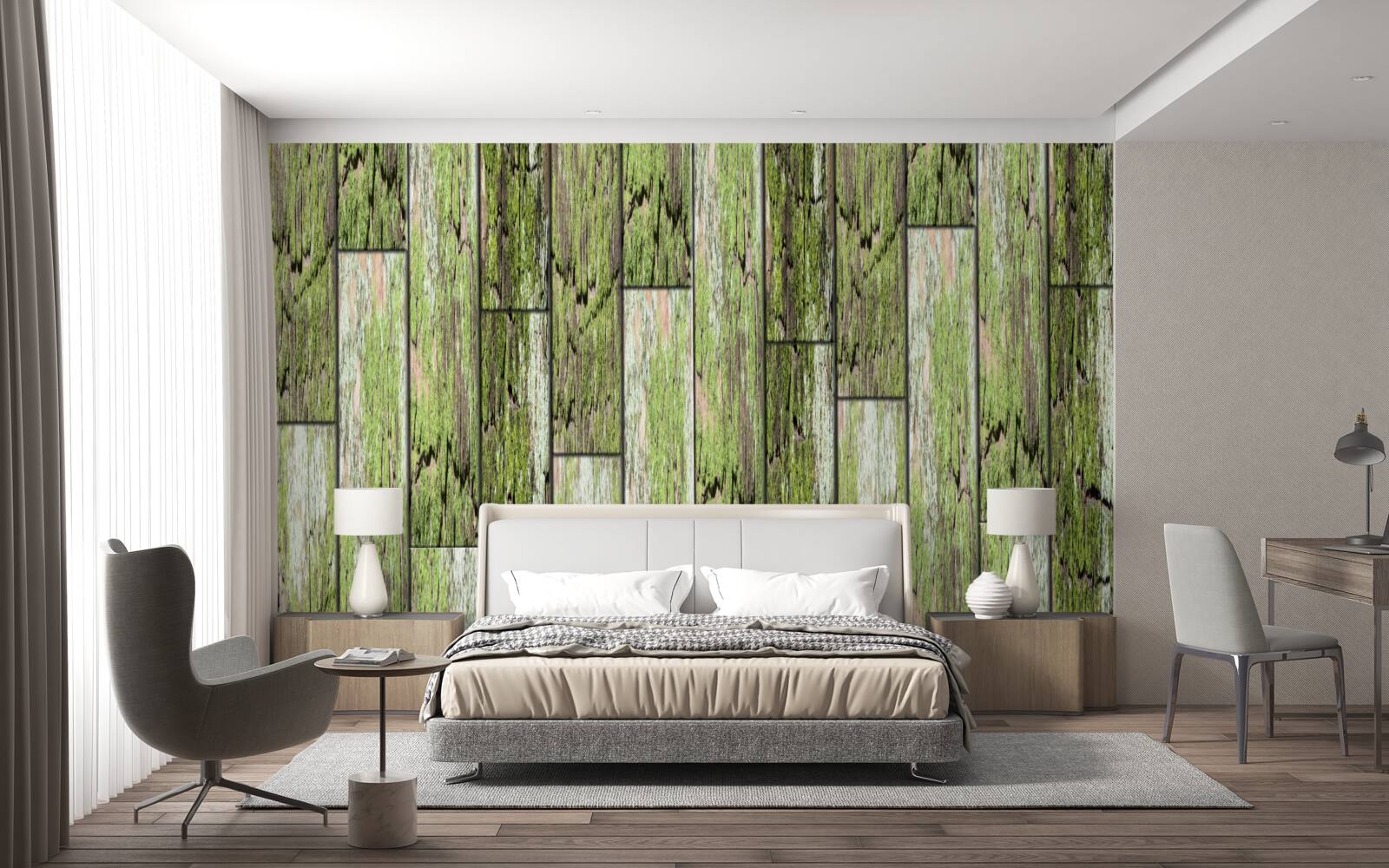 Fototapet lemn vopsit antic