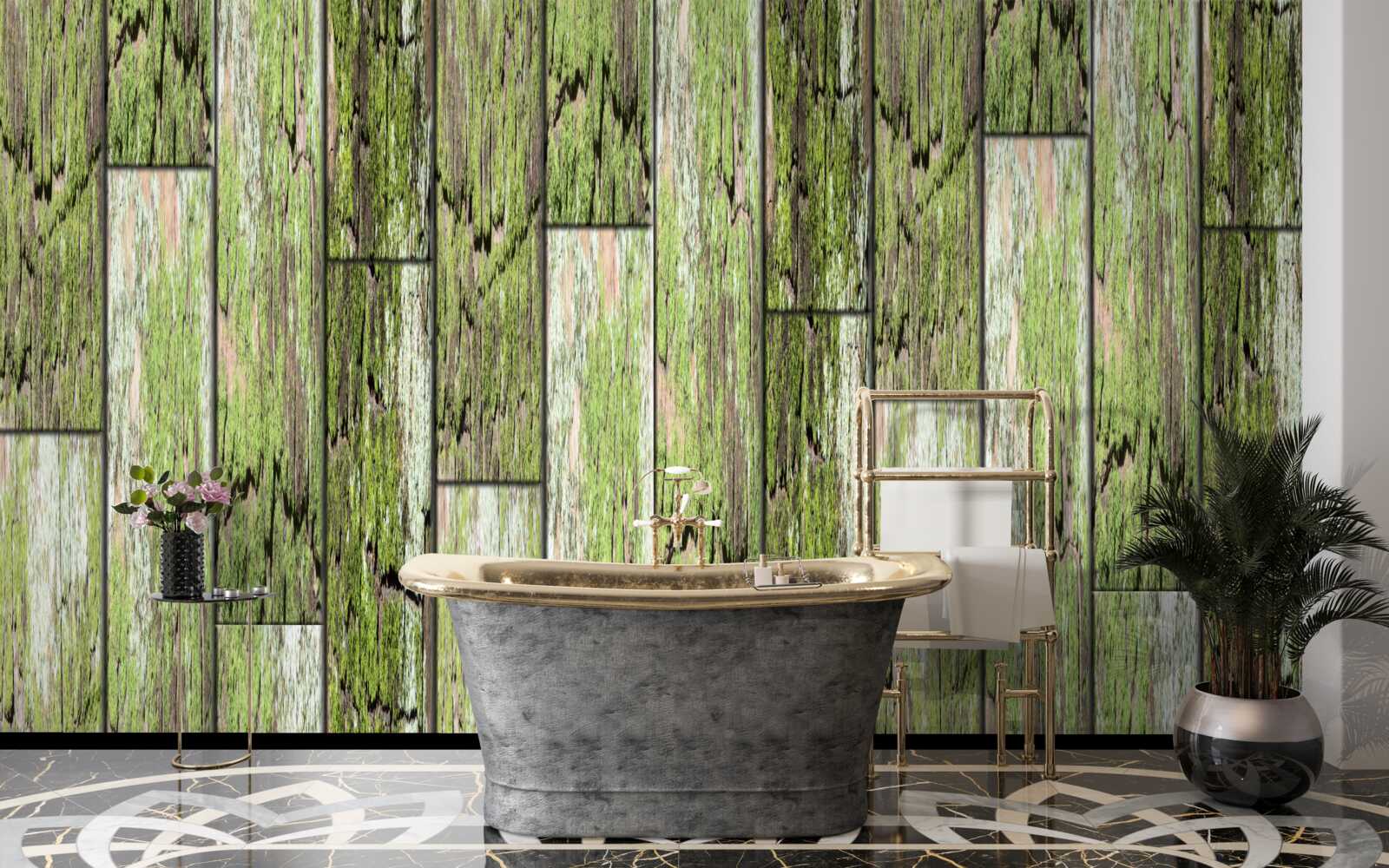 Fototapet lemn vopsit antic