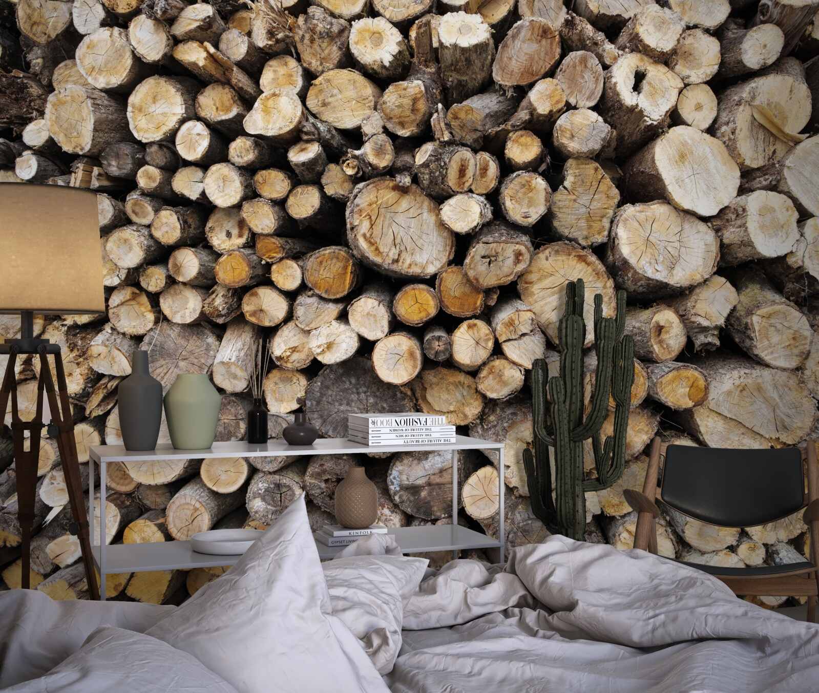 Fototapet copacii tăiați sunt foarte numeroși