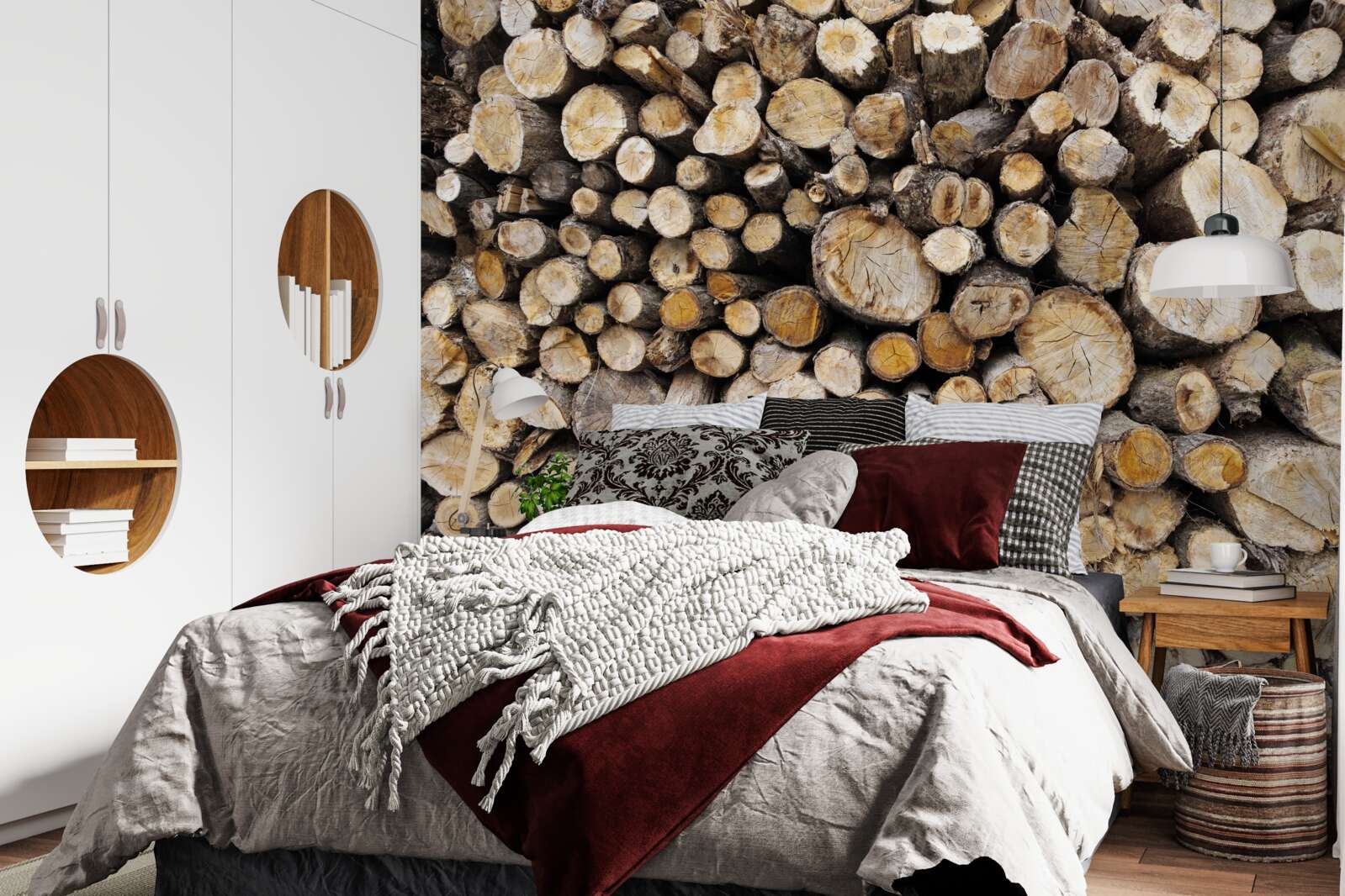 Fototapet copacii tăiați sunt foarte numeroși