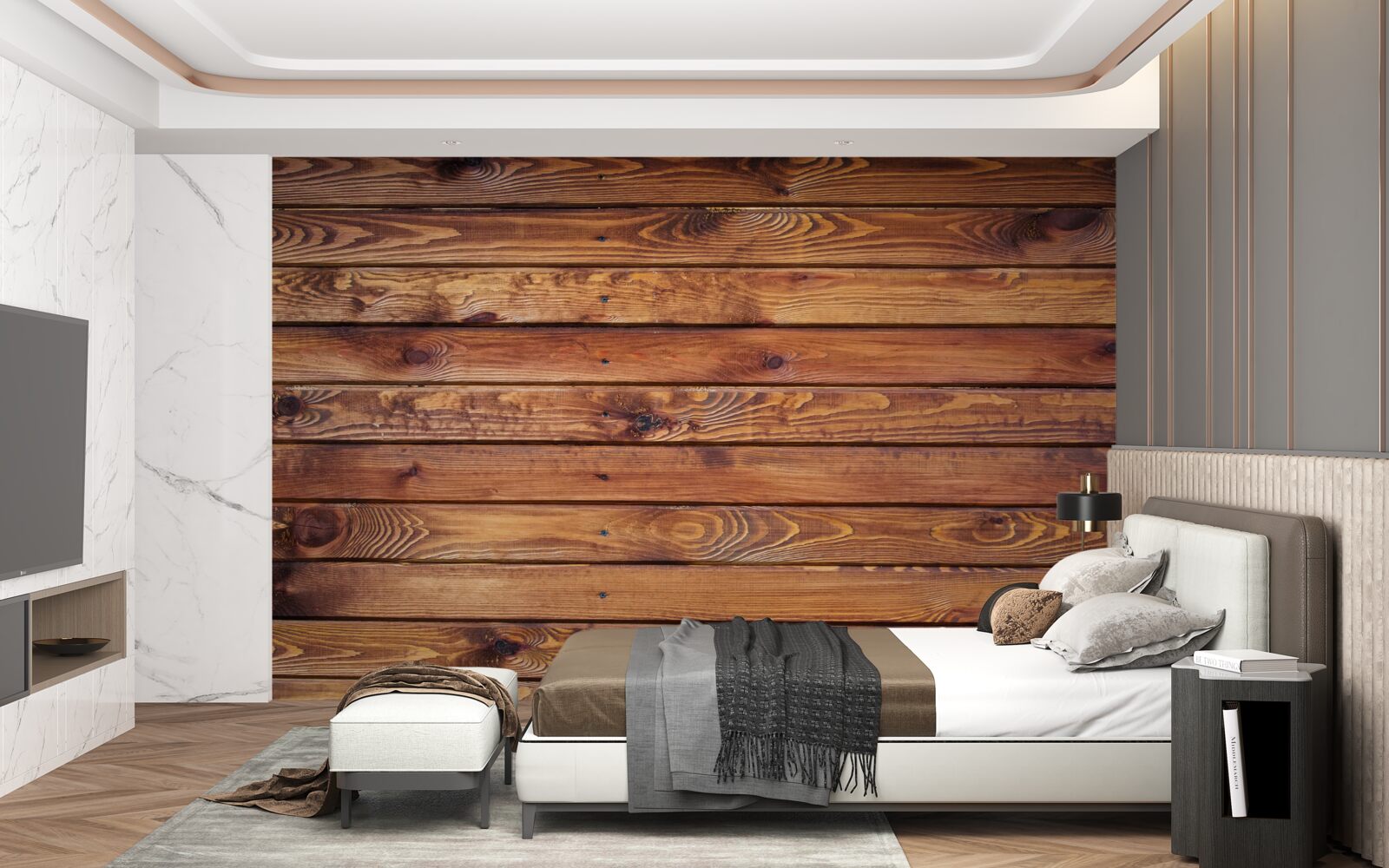 Fototapet textura lemnului natural