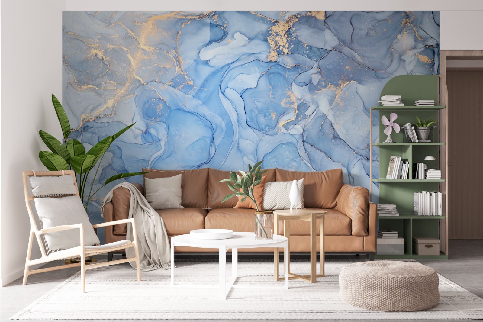 Fototapet fundal albastru exclusiv