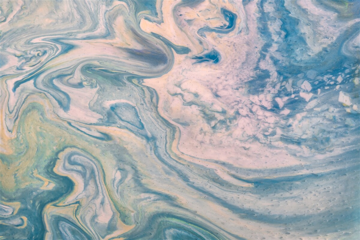 Fototapet linii abstracte multicolore care urmează traiectorii netede