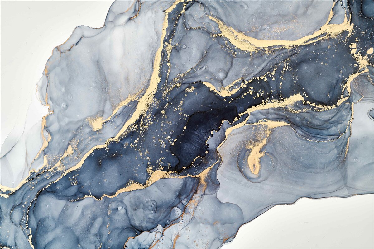 Fototapet emoția culorii indigo