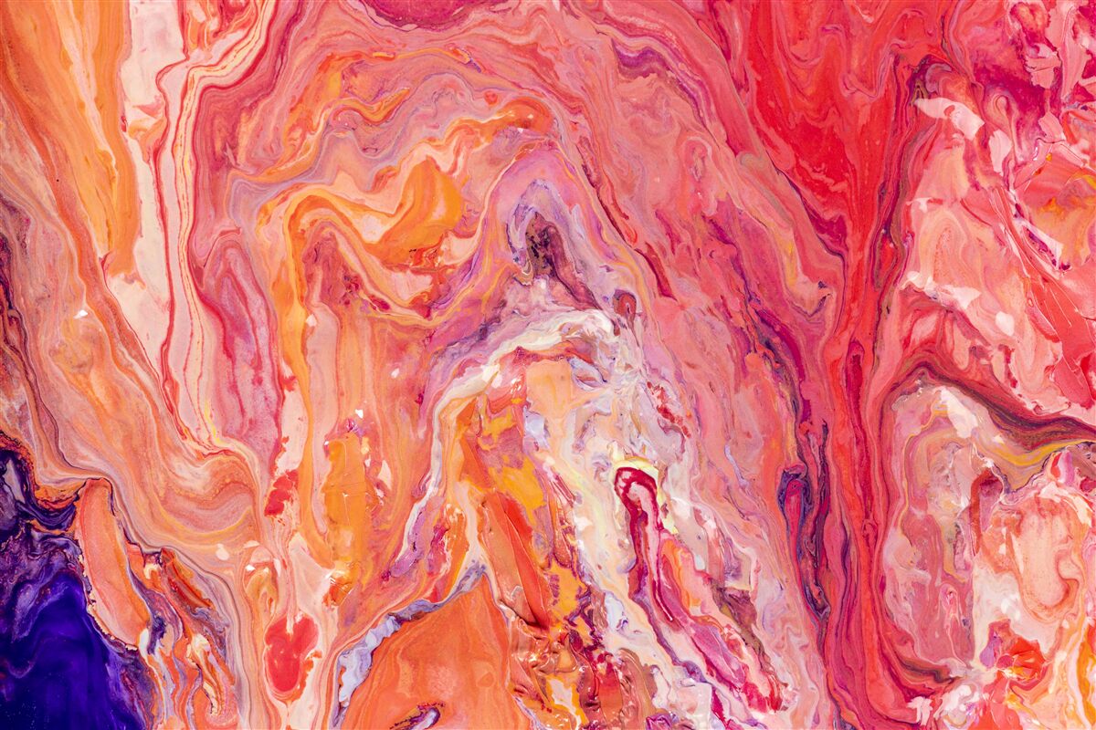 Fototapet fluxuri gradient de culoare