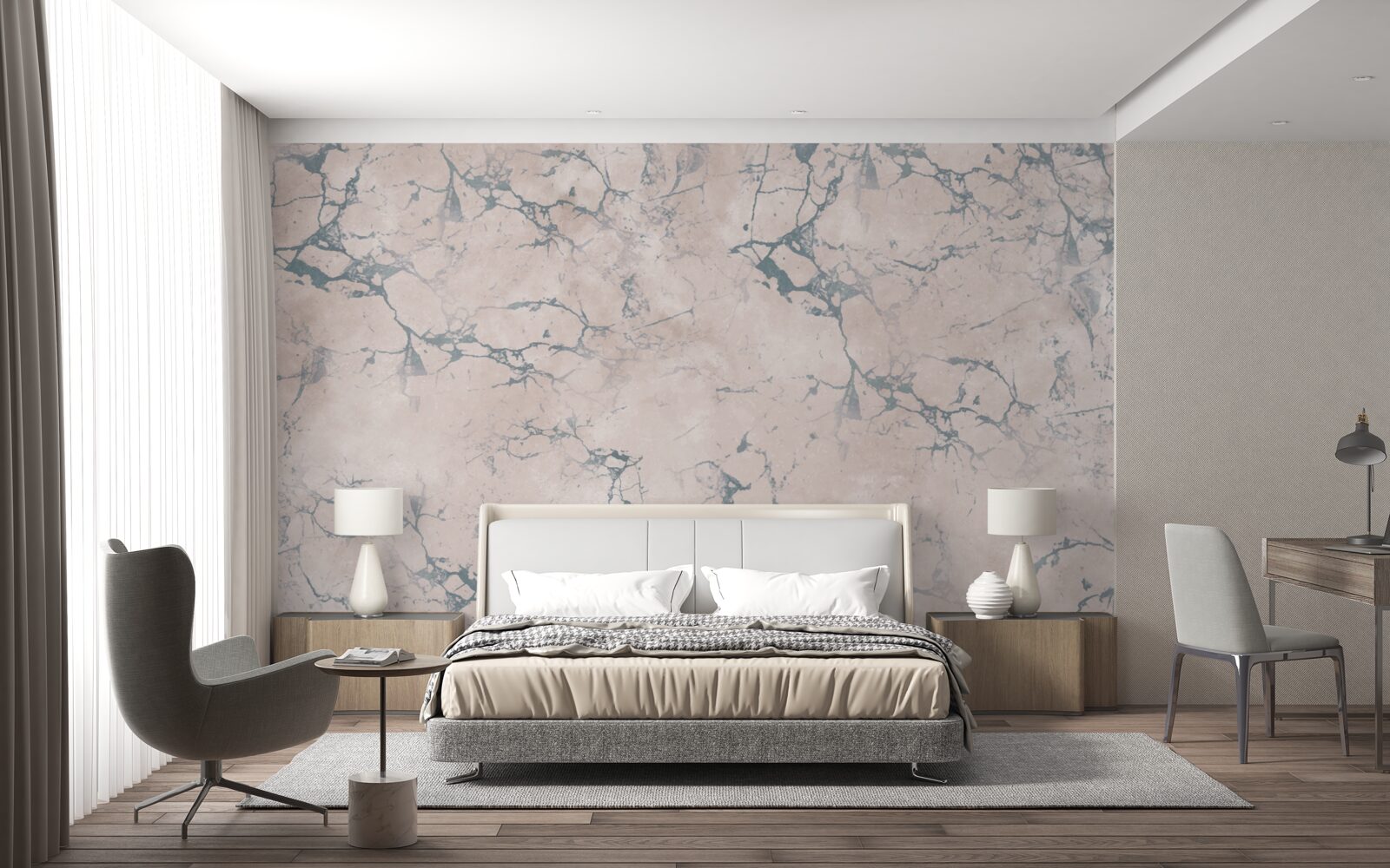 Fototapet textură ușoară marmorată